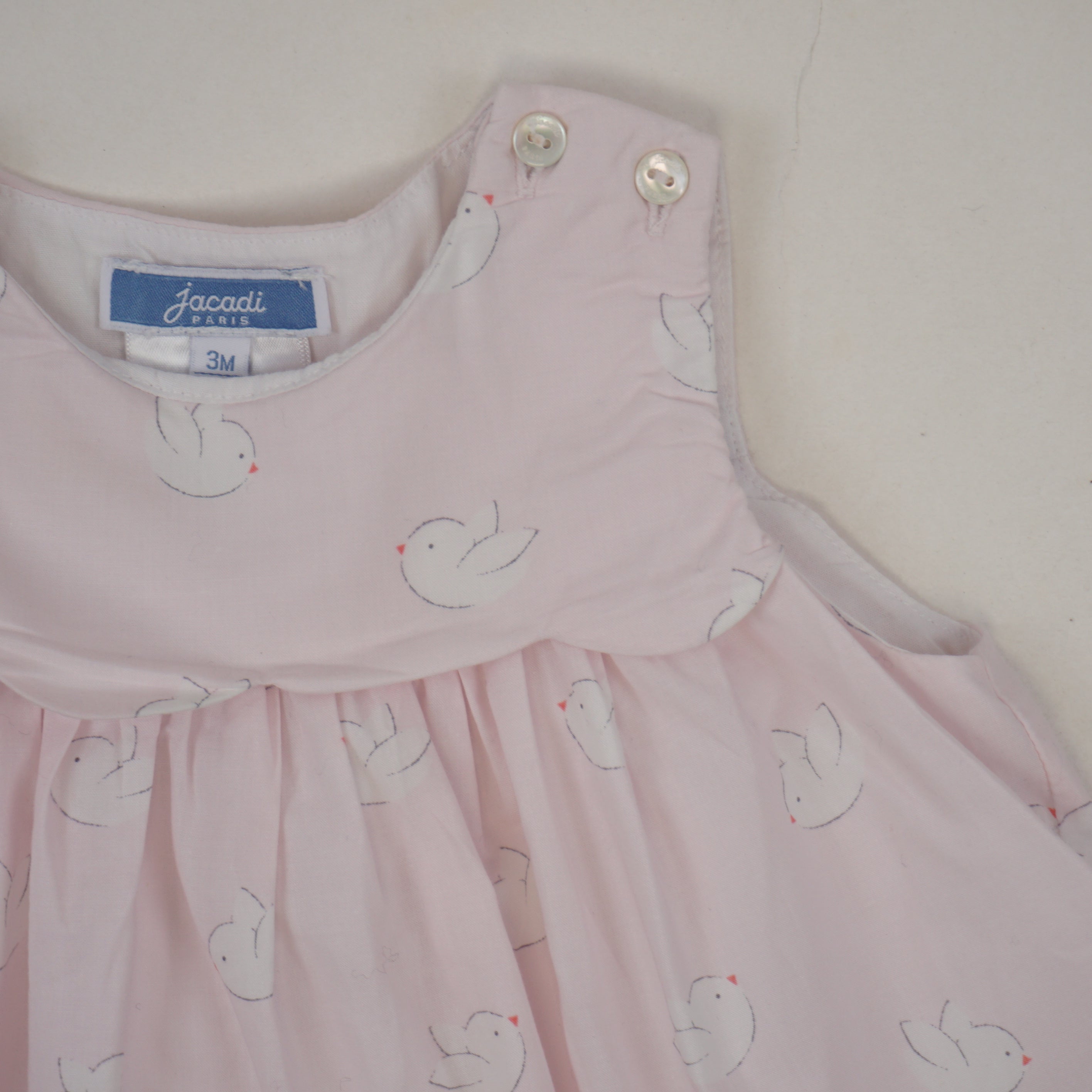 Robe Rose - 3 mois