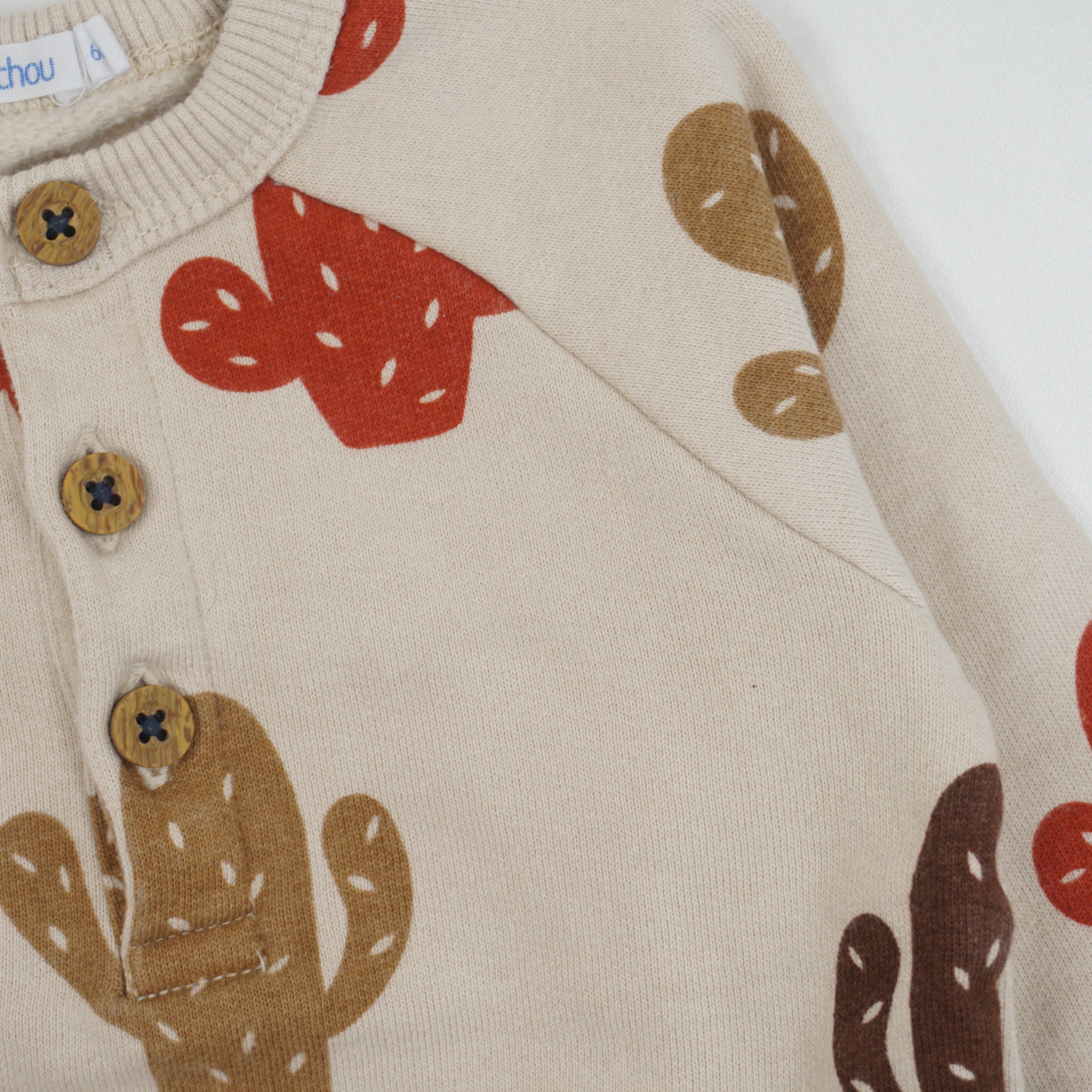 Sweat Beige - 6 mois