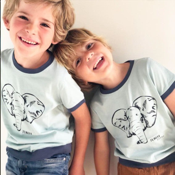 T-shirt Bleu - 12 mois (neuf)