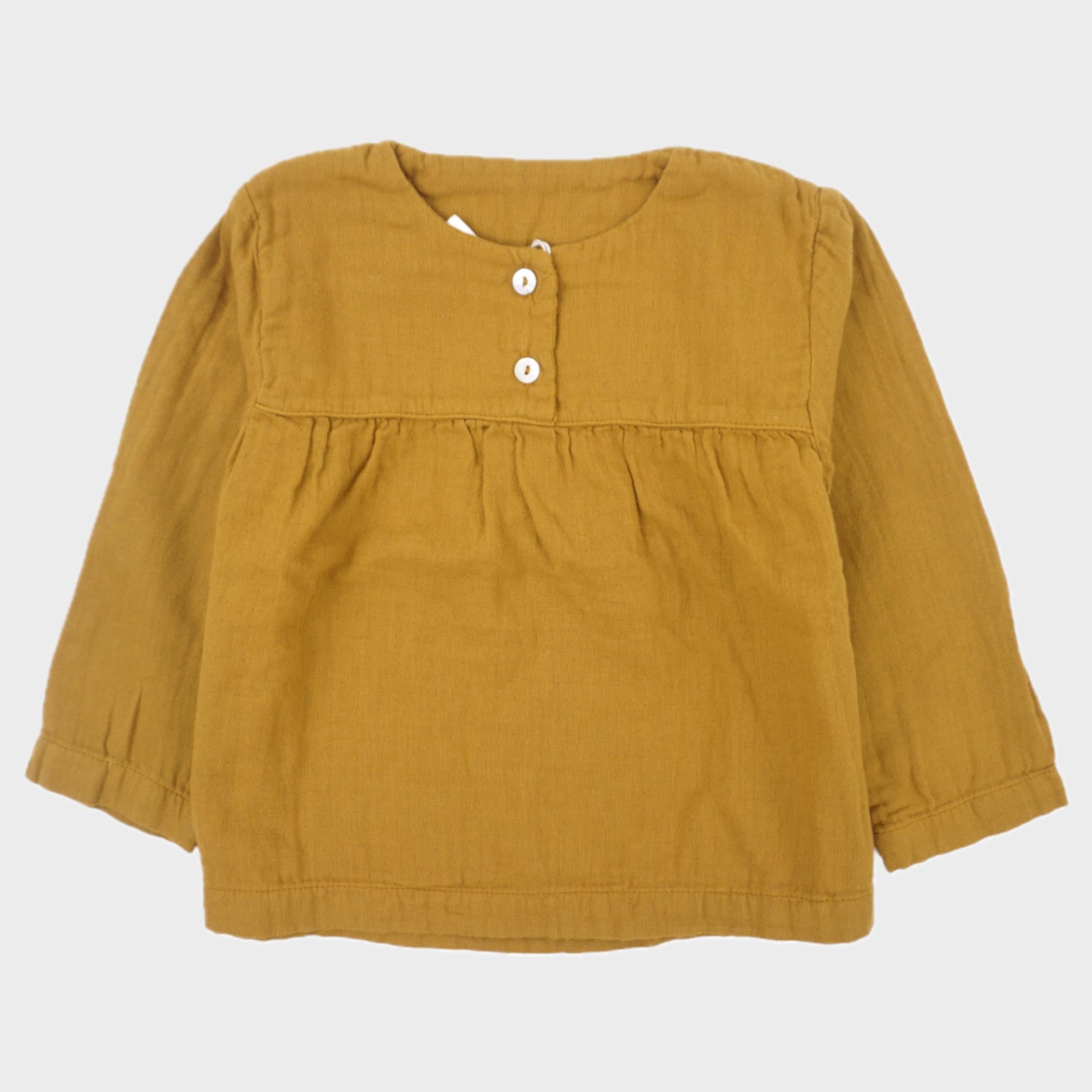 Blouse Moutarde - 6 mois