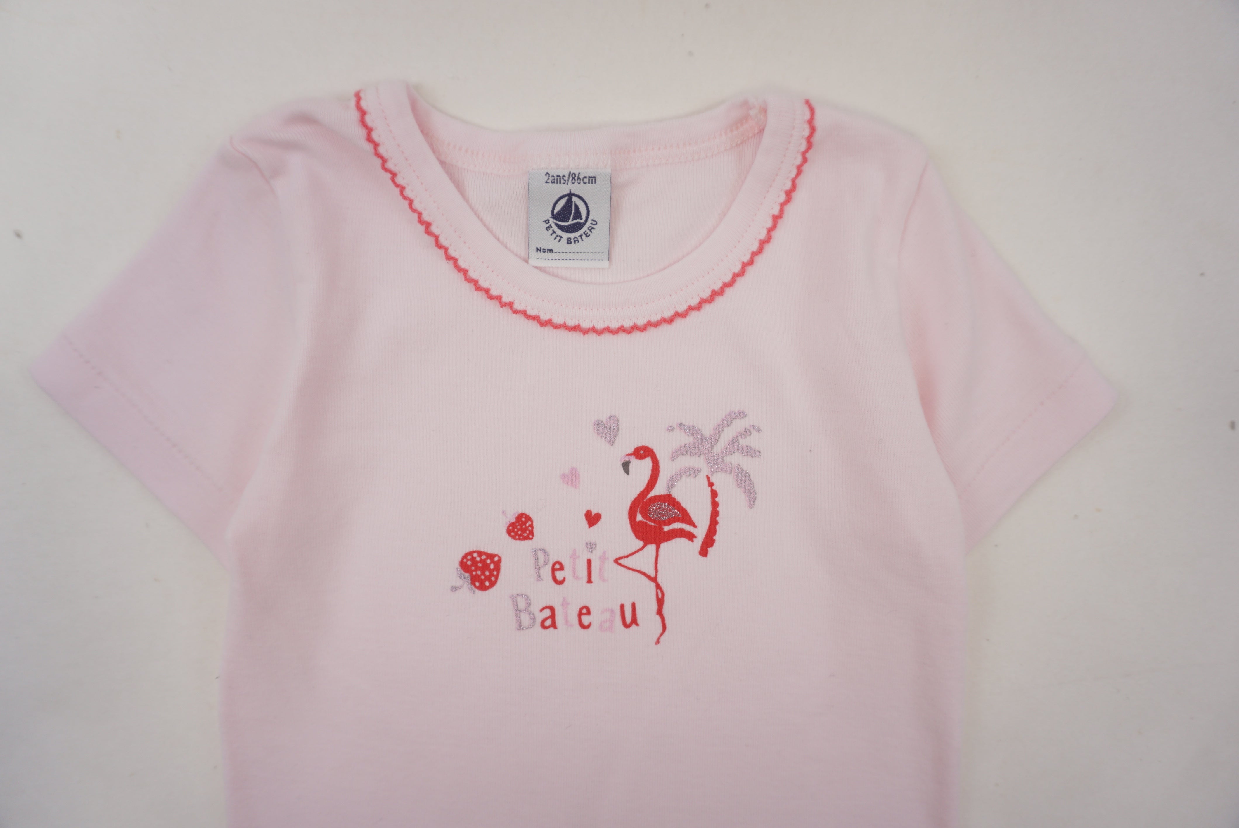 T-shirt Rose - 2 ans