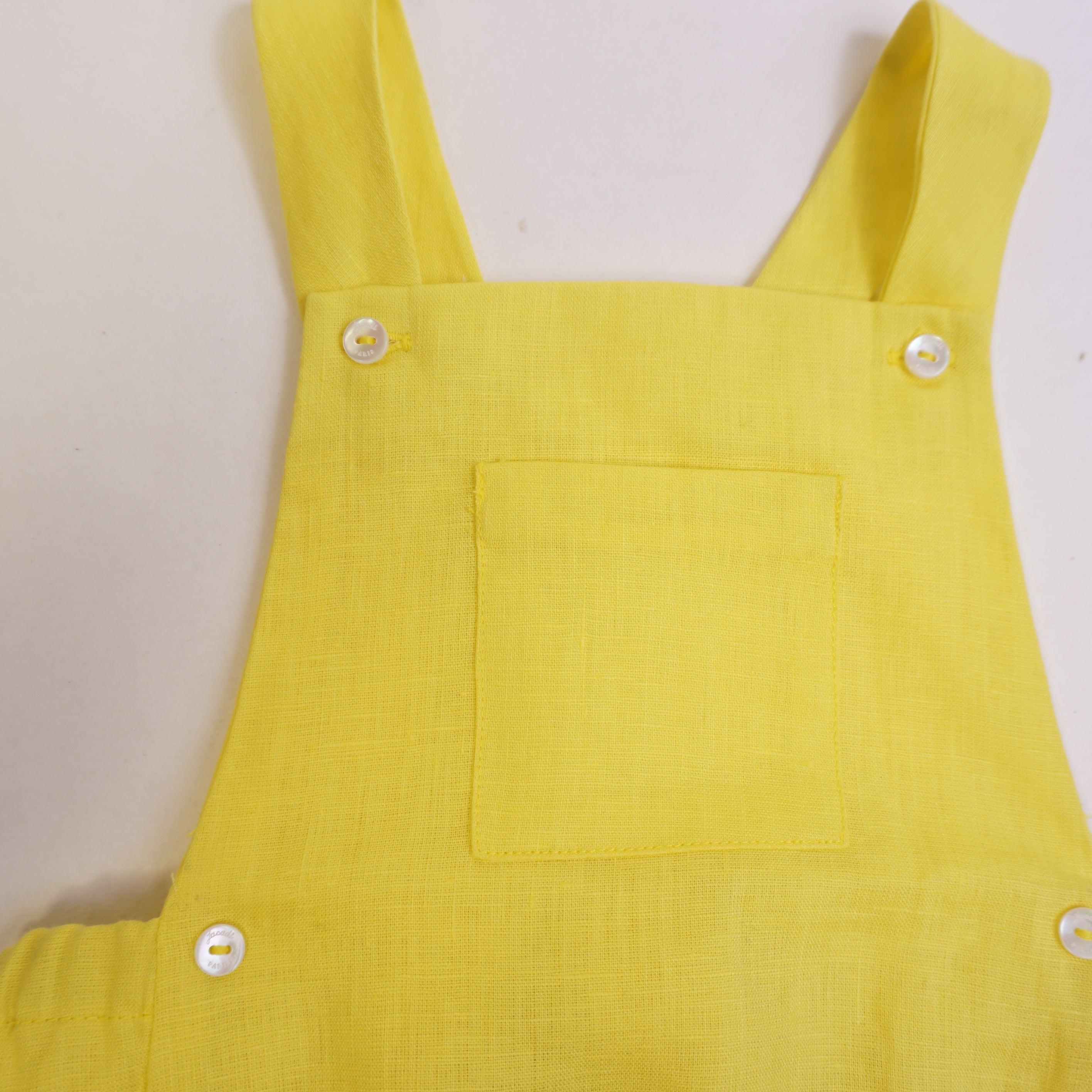 Barboteuse Jaune - 6 mois