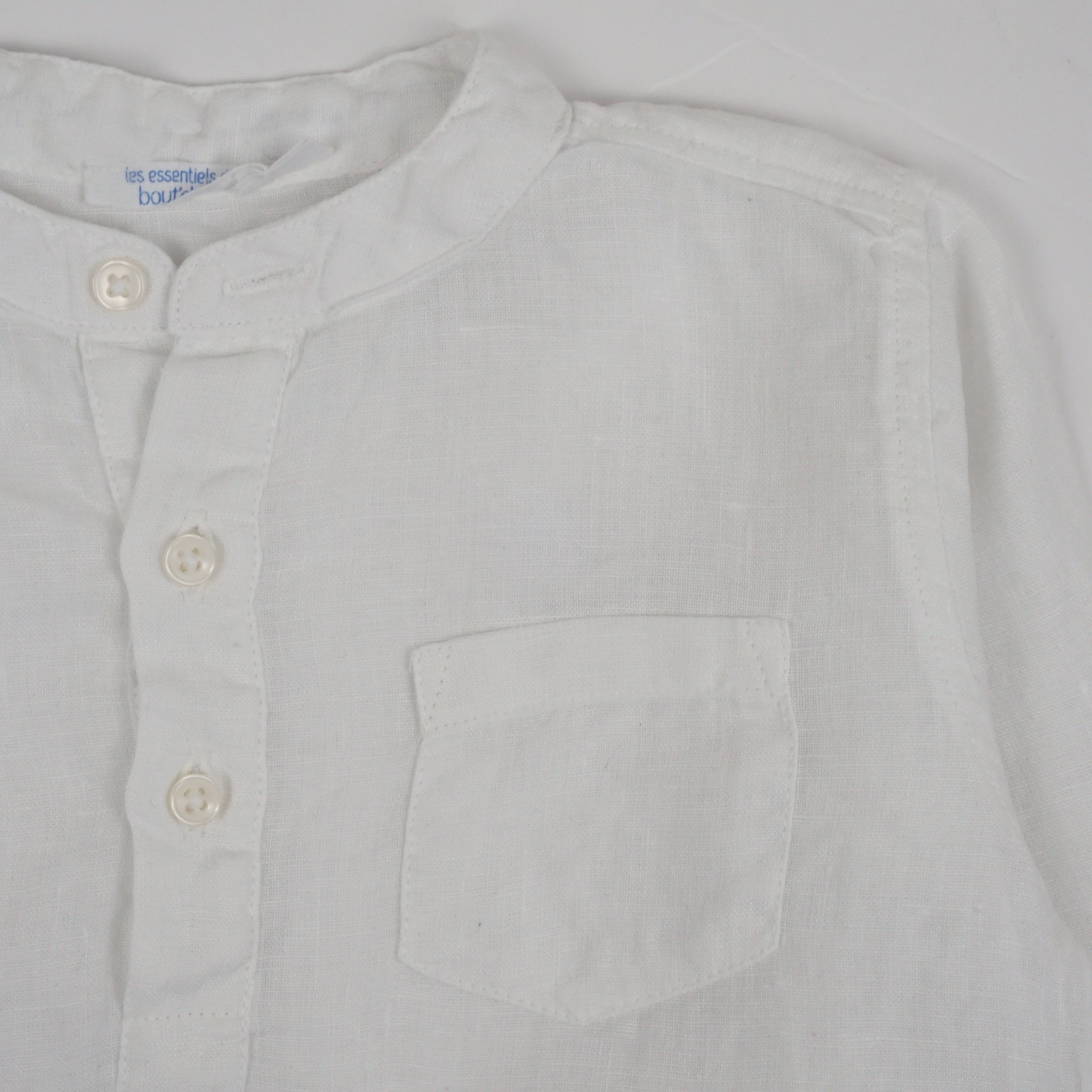 Blouse Blanc - 18 mois