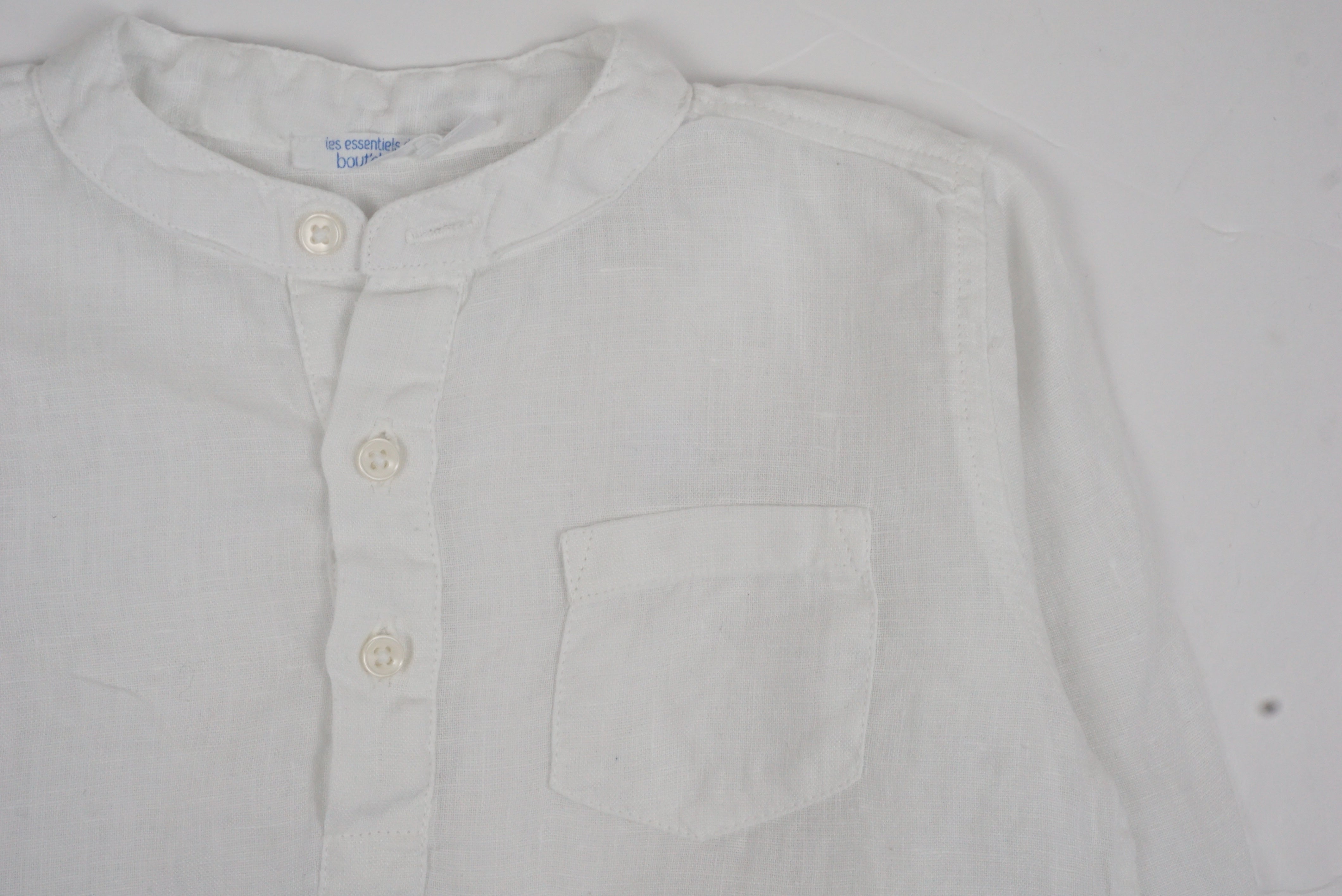 Blouse Blanc - 18 mois