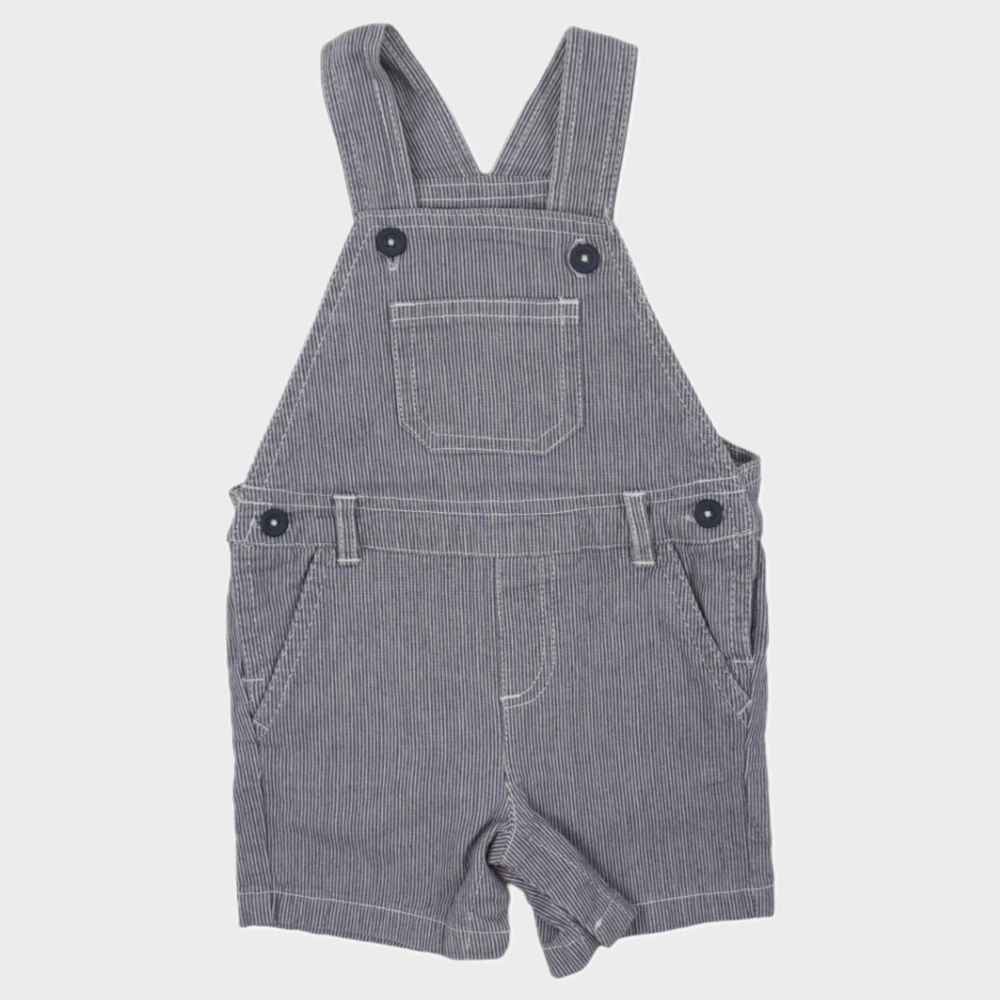 Salopette Bleu - 6 mois