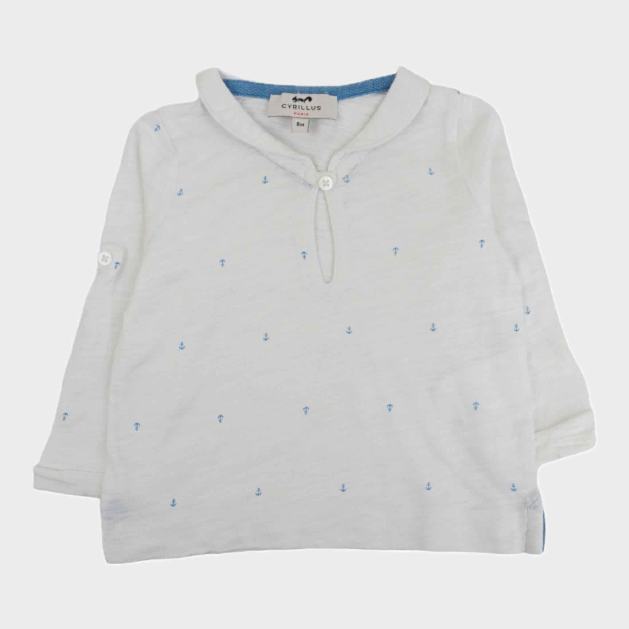 T-shirt Blanc - 6 mois