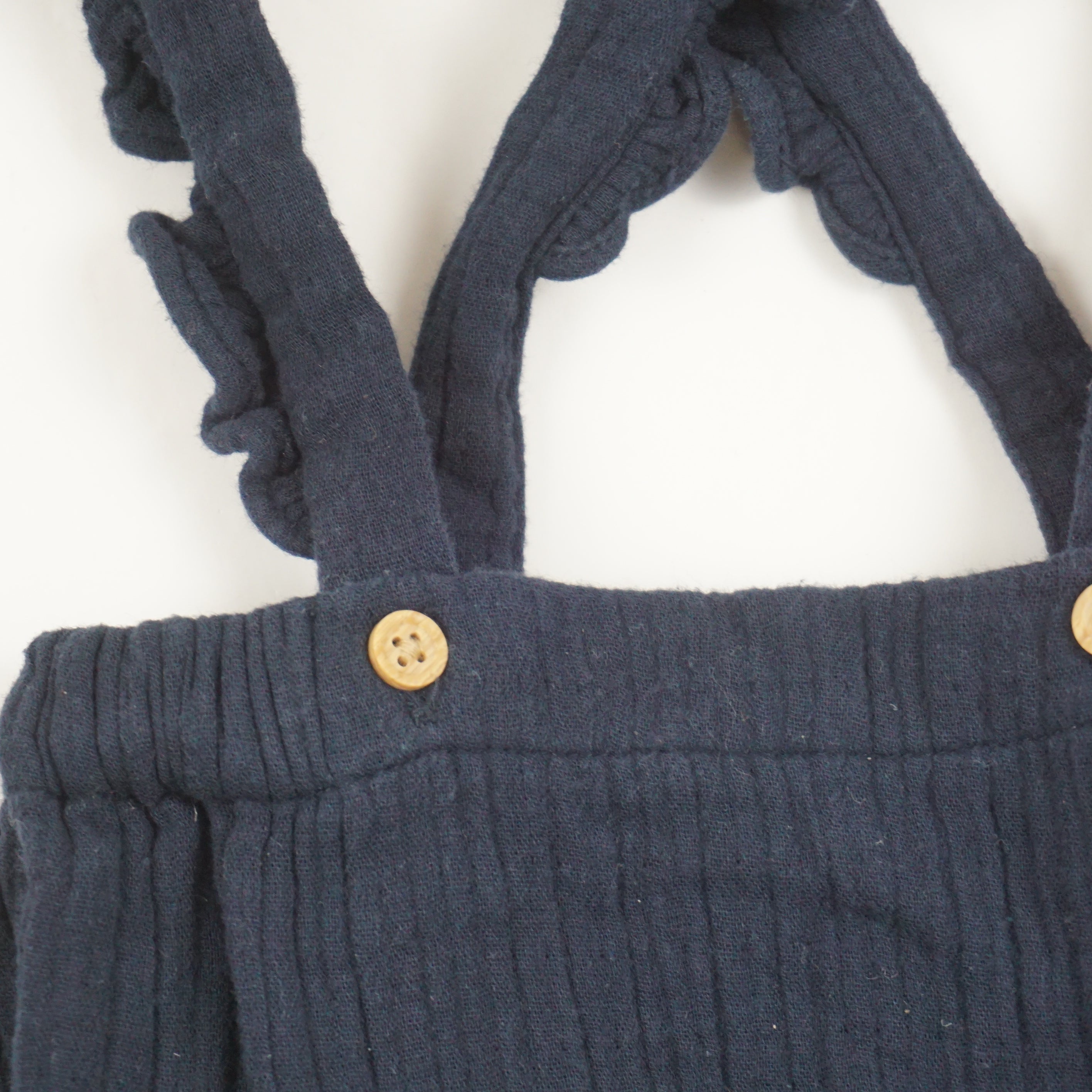 Bloomer à bretelles Bleu - 12 mois