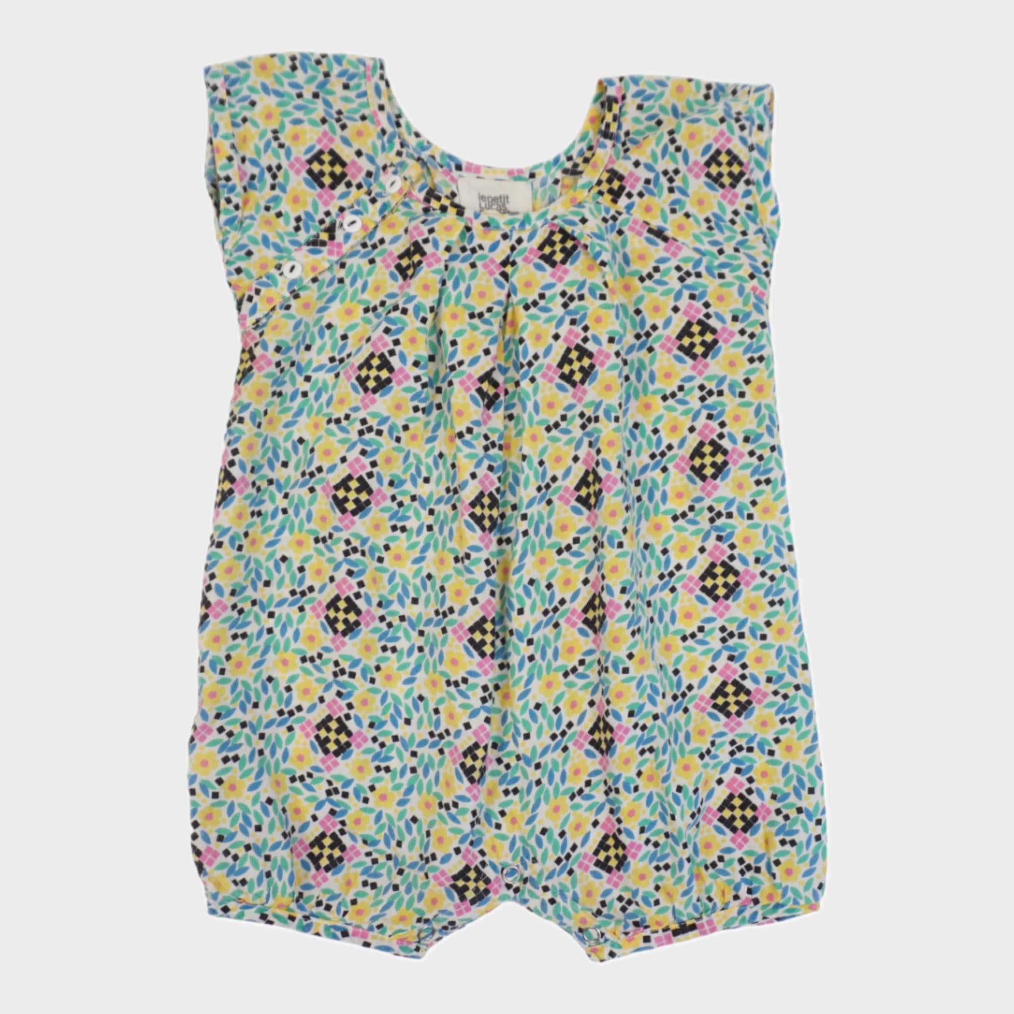 Combishort Multicolore - 3/6 mois