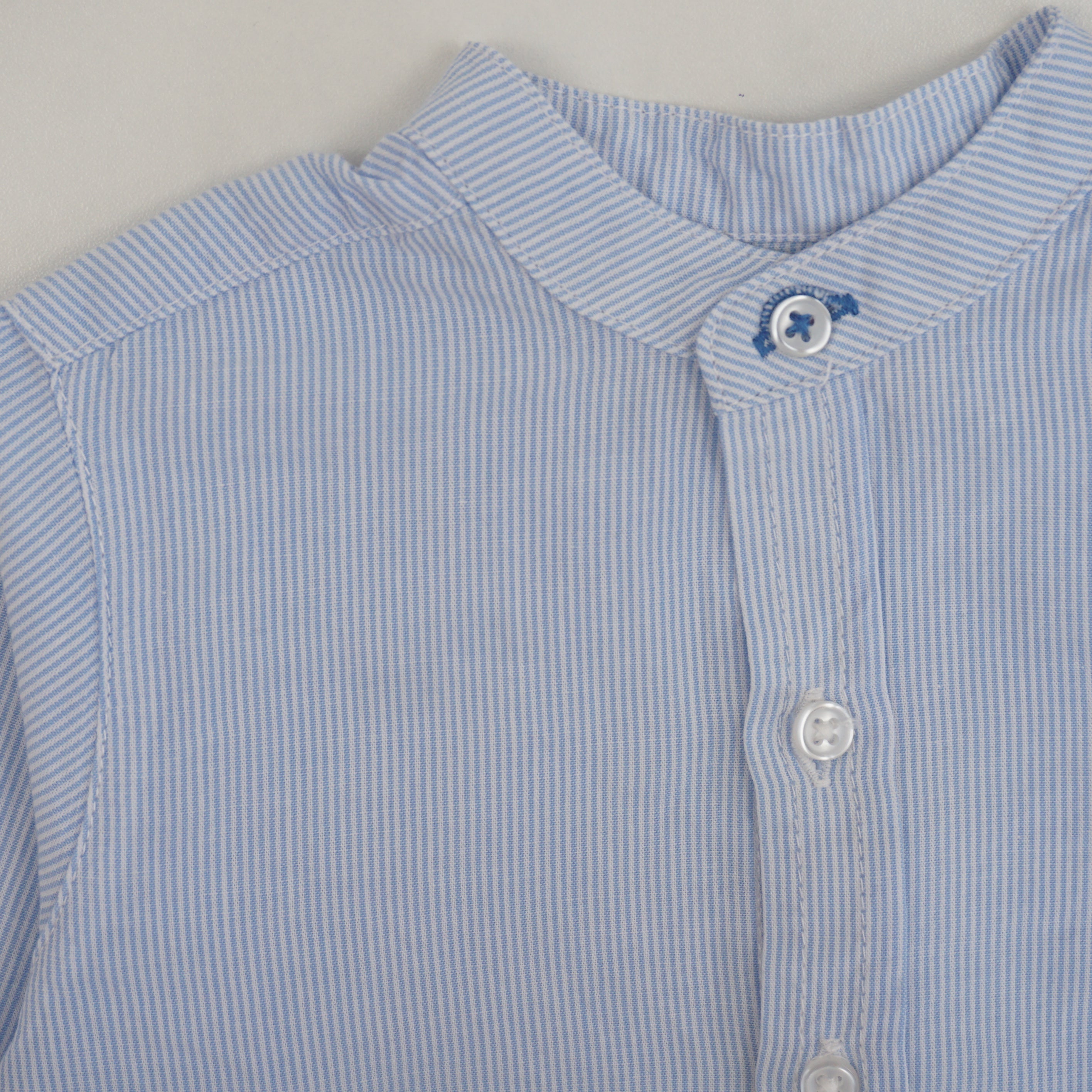 Chemise Bleu - 6 mois