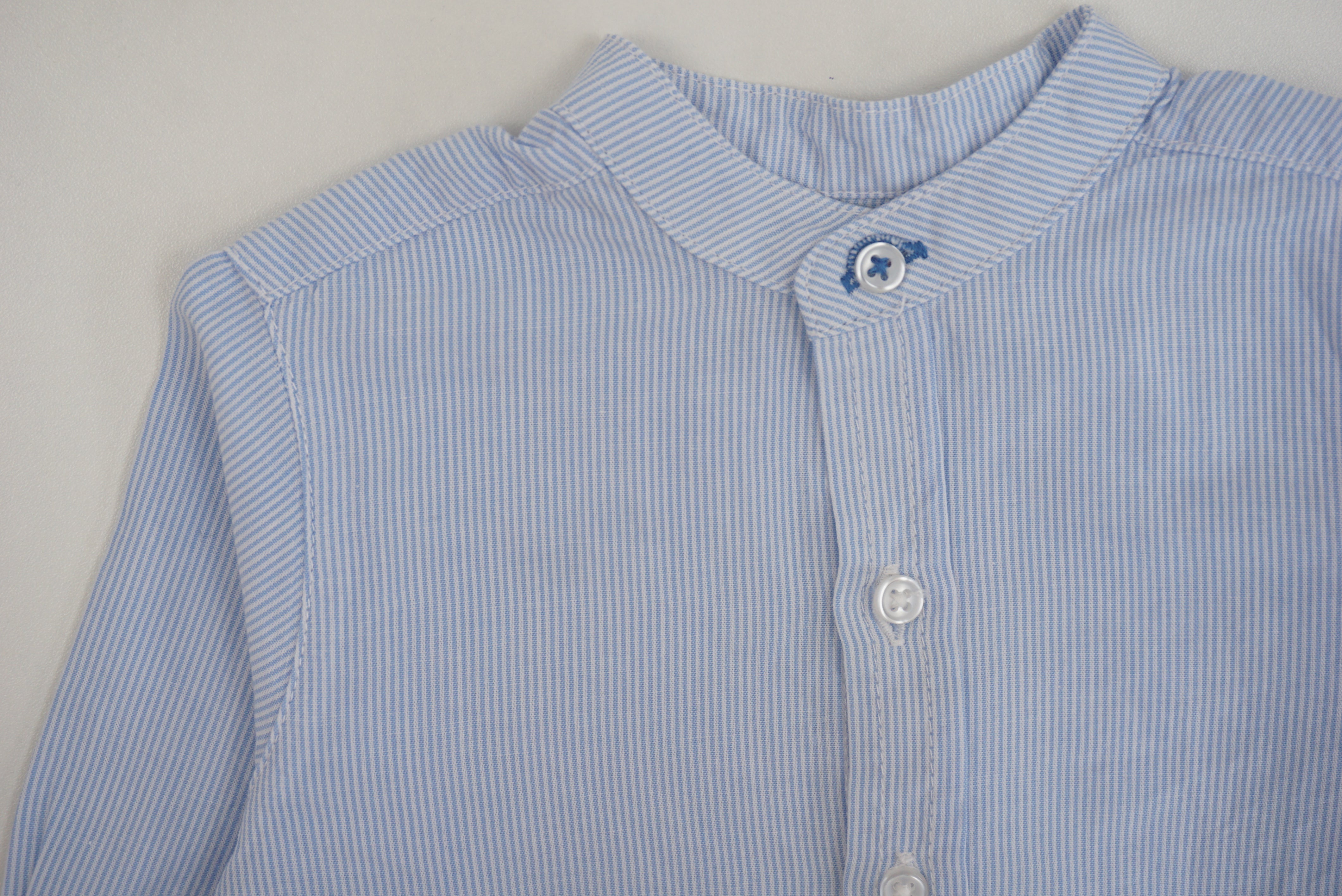 Chemise Bleu - 6 mois