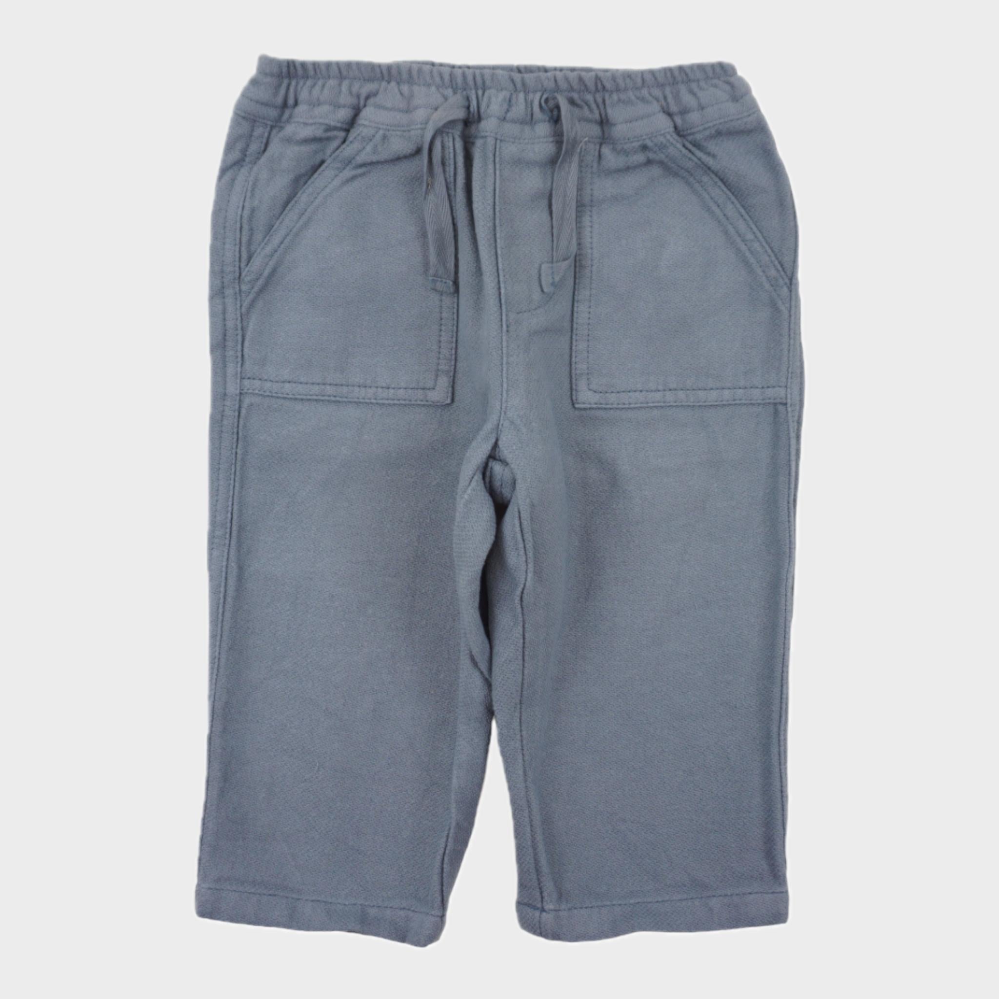 Pantalon Bleu - 12 mois