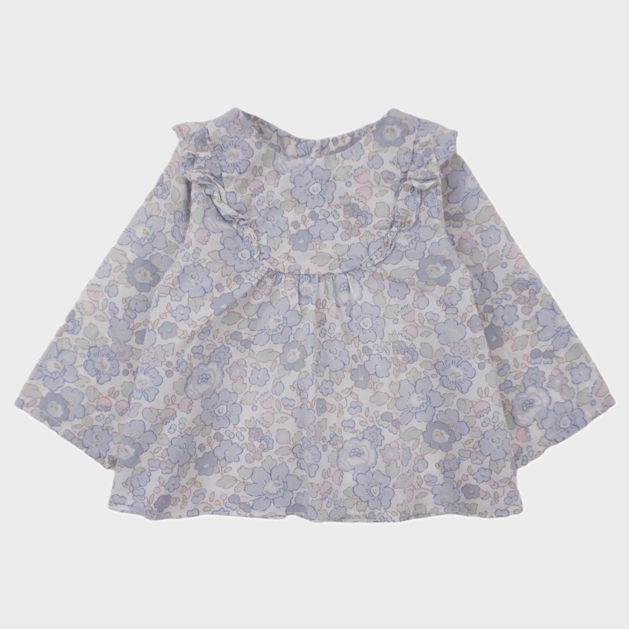 Blouse Bleu - 3 mois