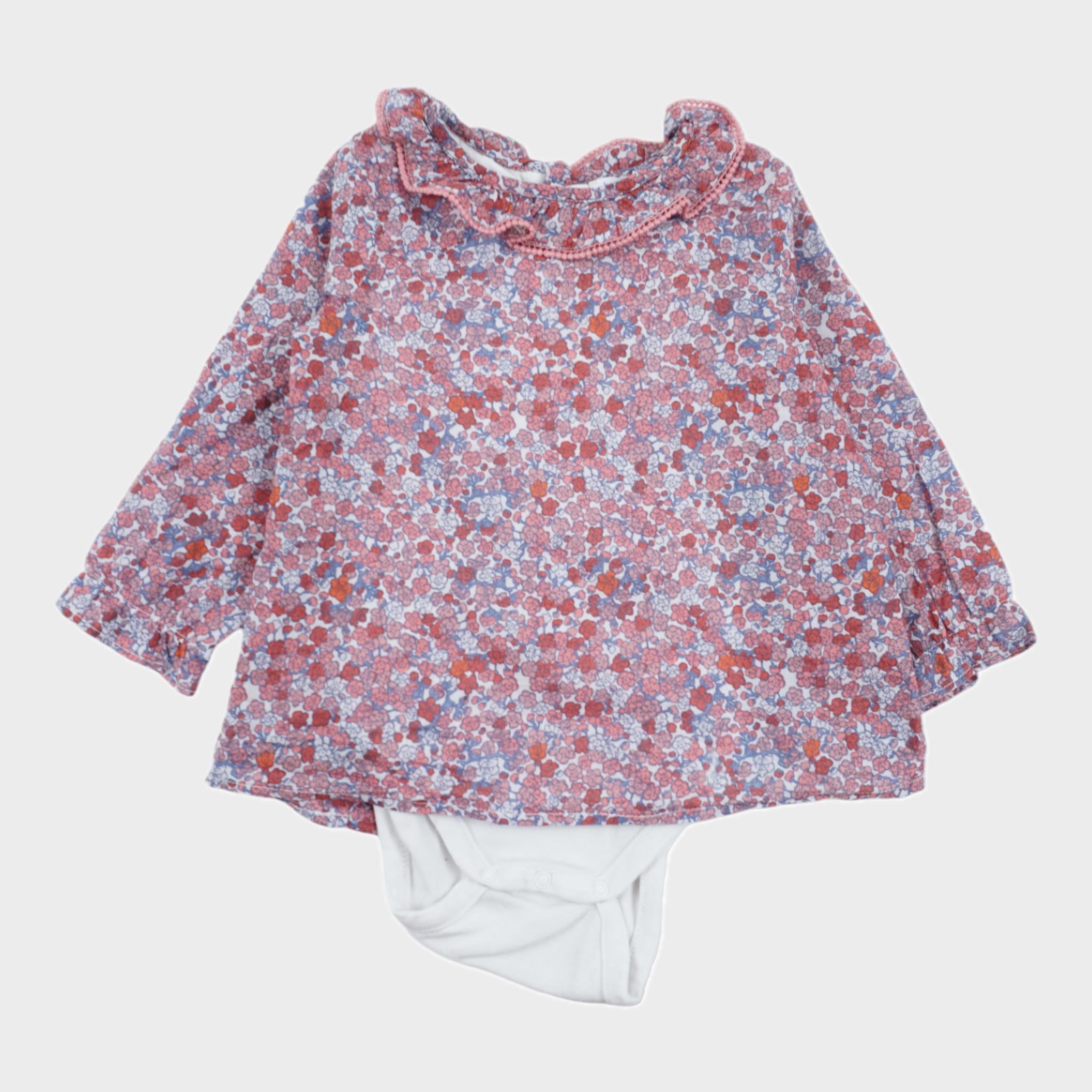 Body Blouse Rose - 18 mois