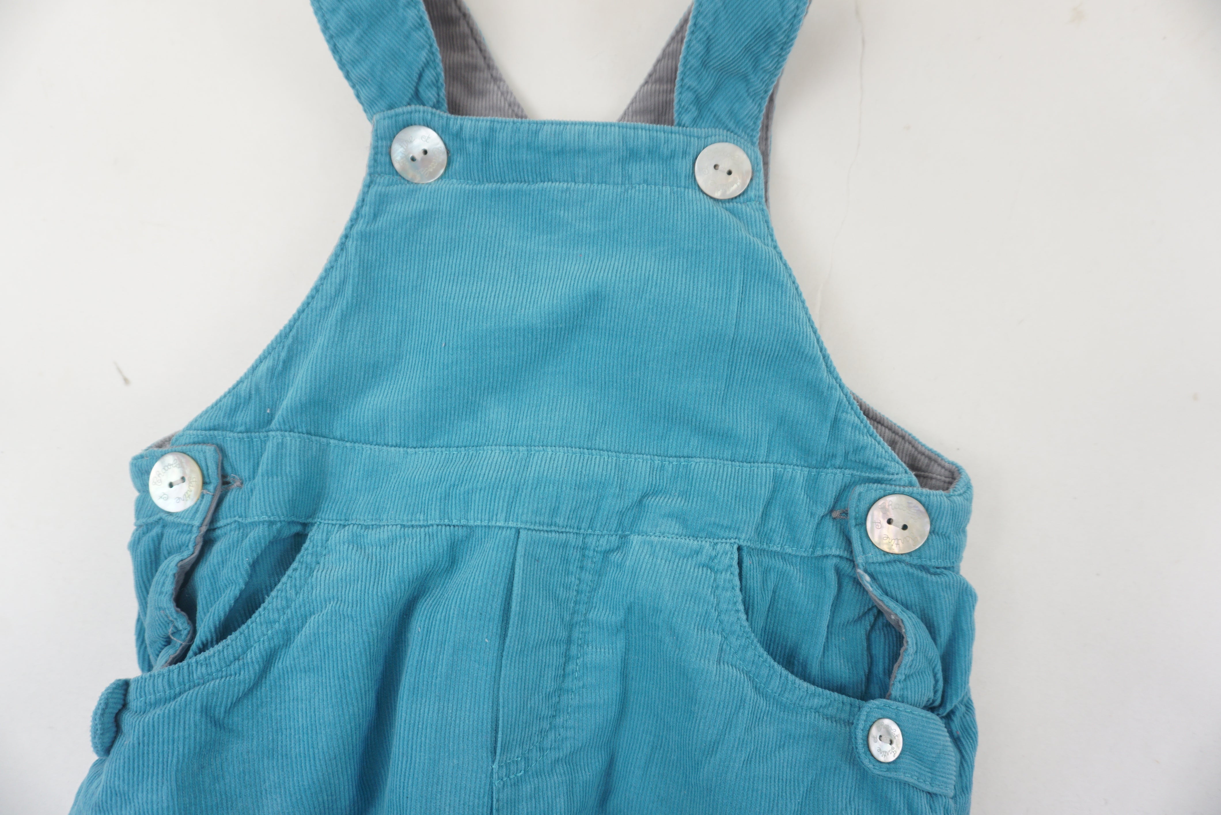 Salopette Bleu - 12 mois