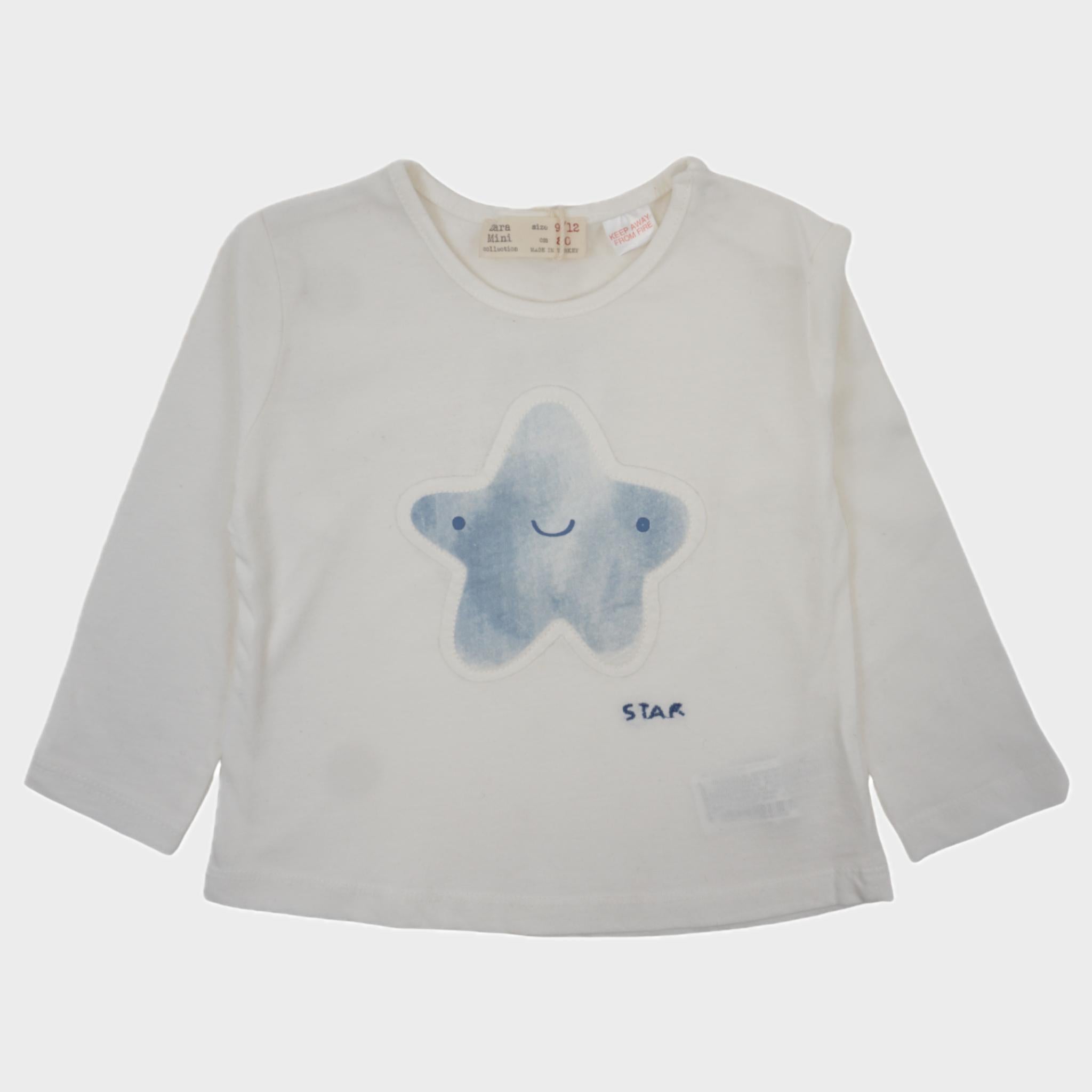 T-shirt Ecru - 9/12 mois