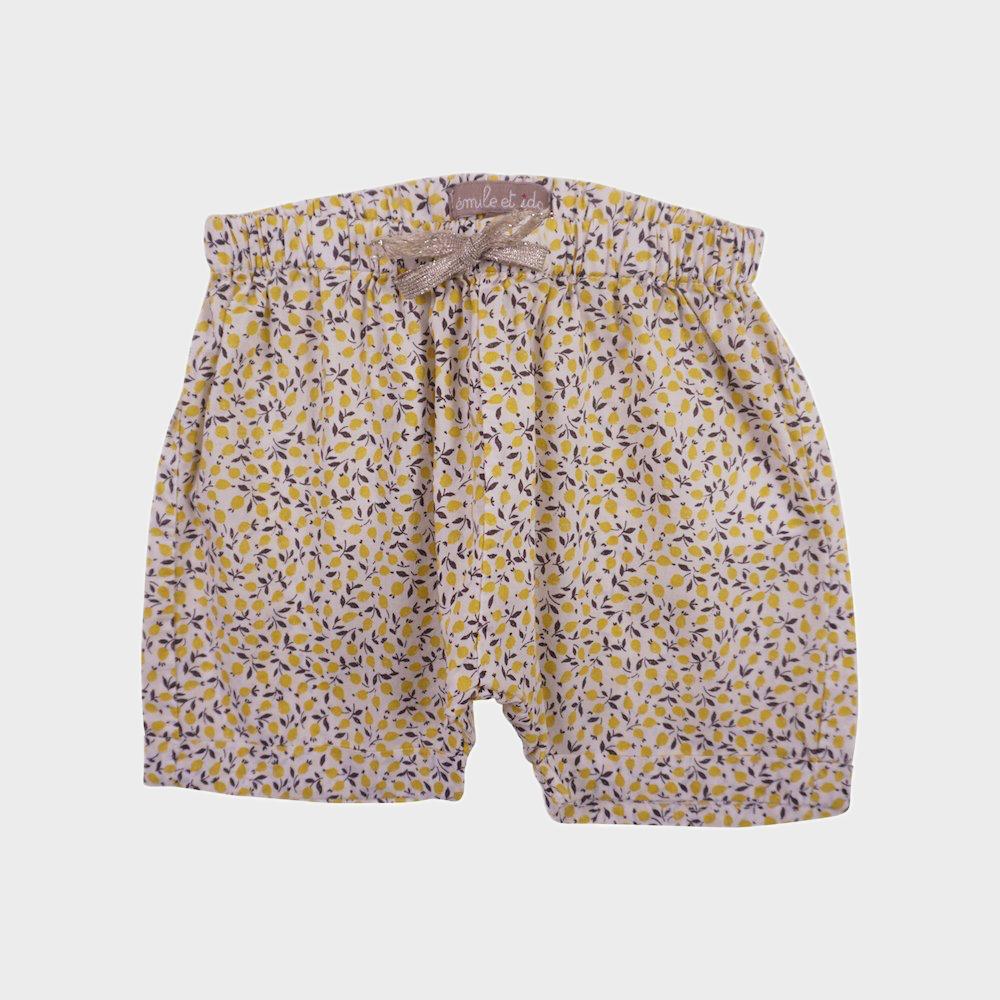 Short Jaune - 6 mois