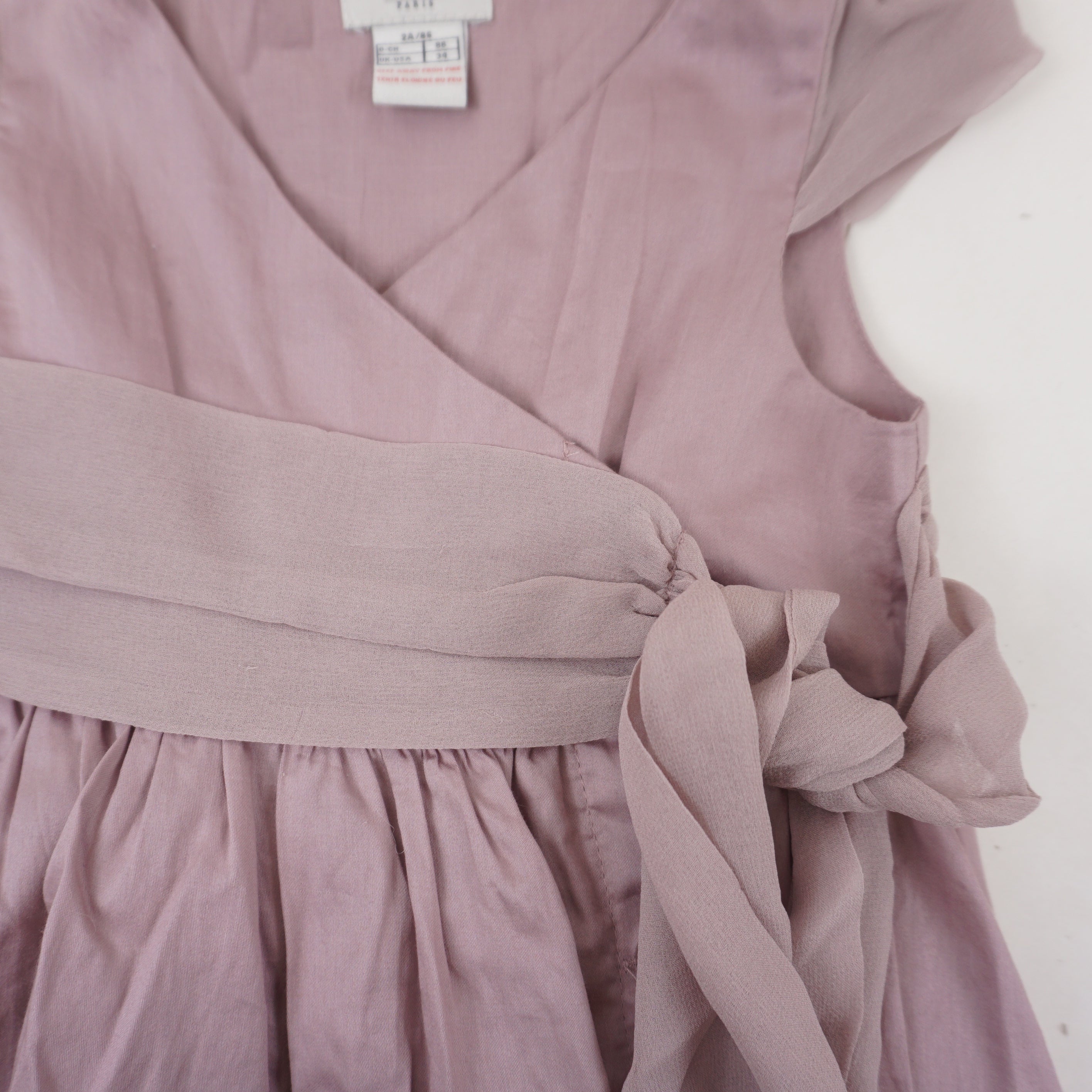 Robe Violine - 2 ans