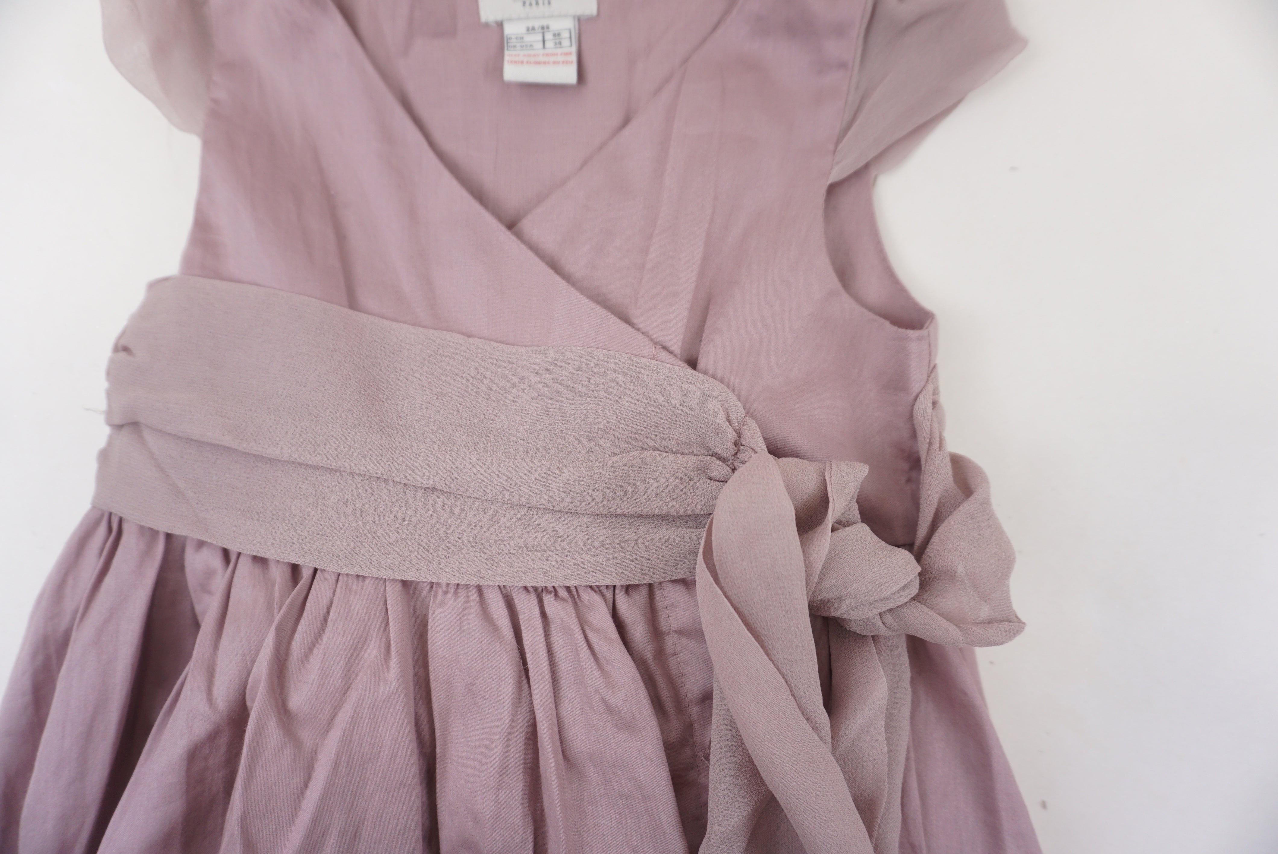 Robe Violine - 2 ans