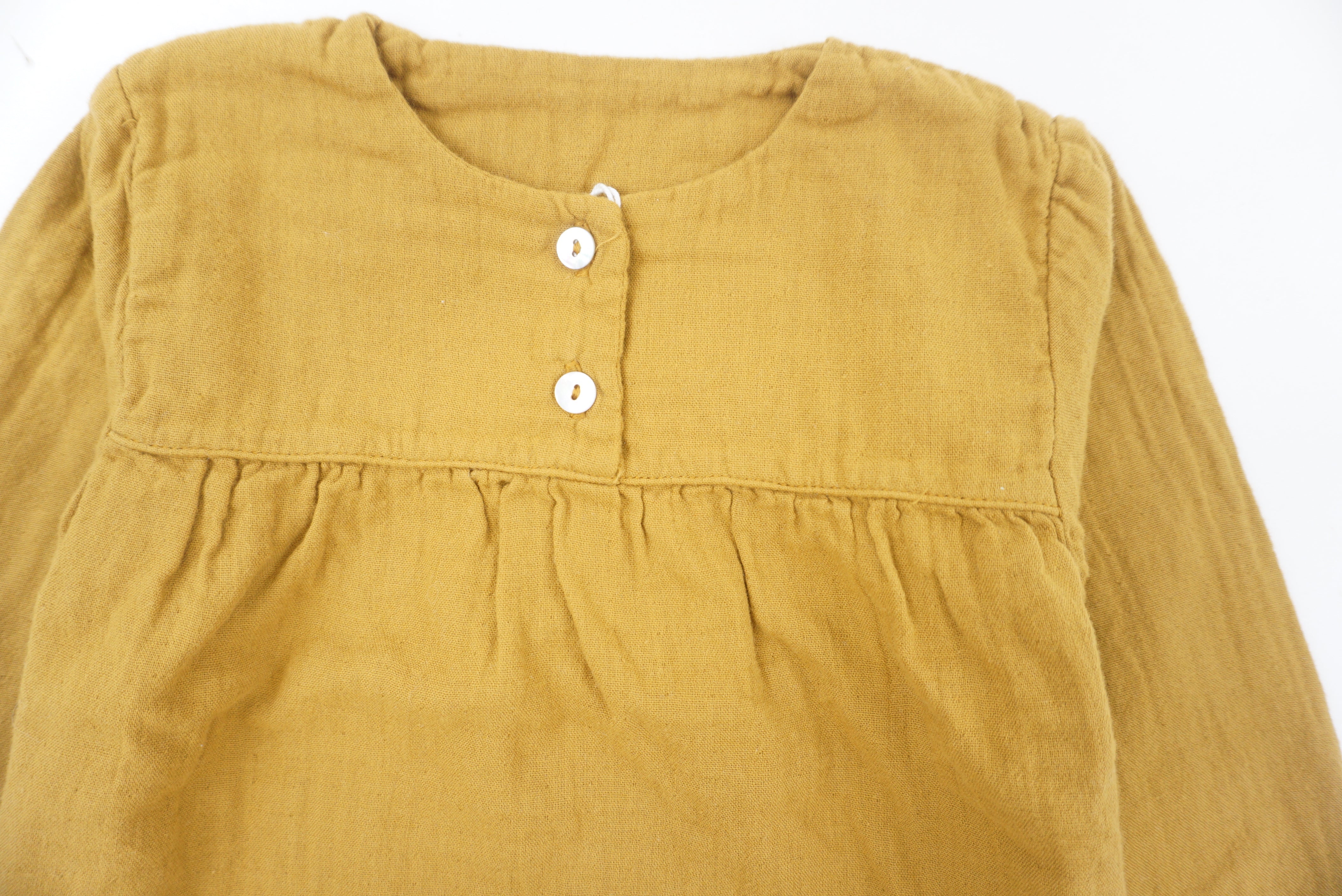 Blouse Moutarde - 6 mois