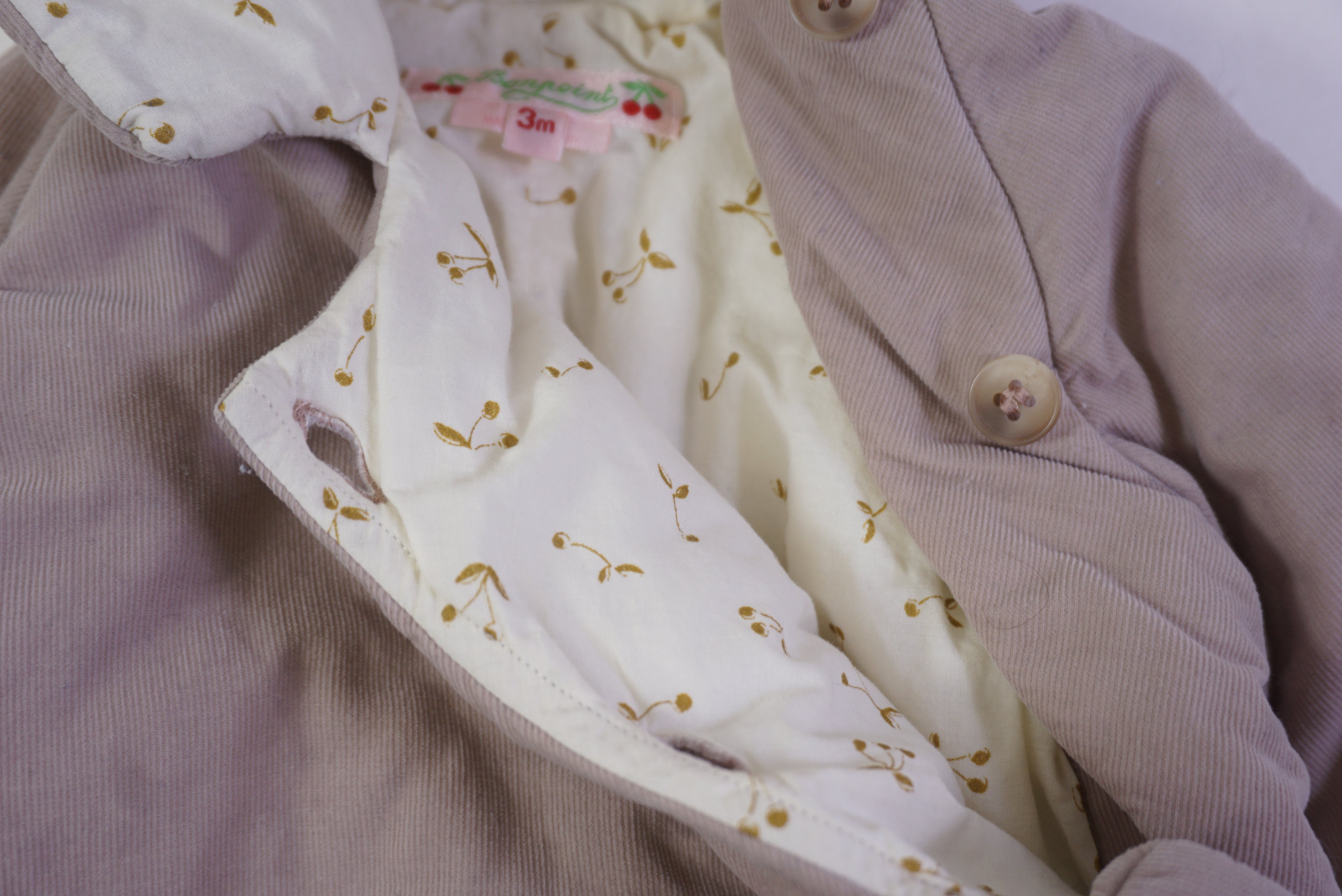 Combi pilote Rose - 3 mois