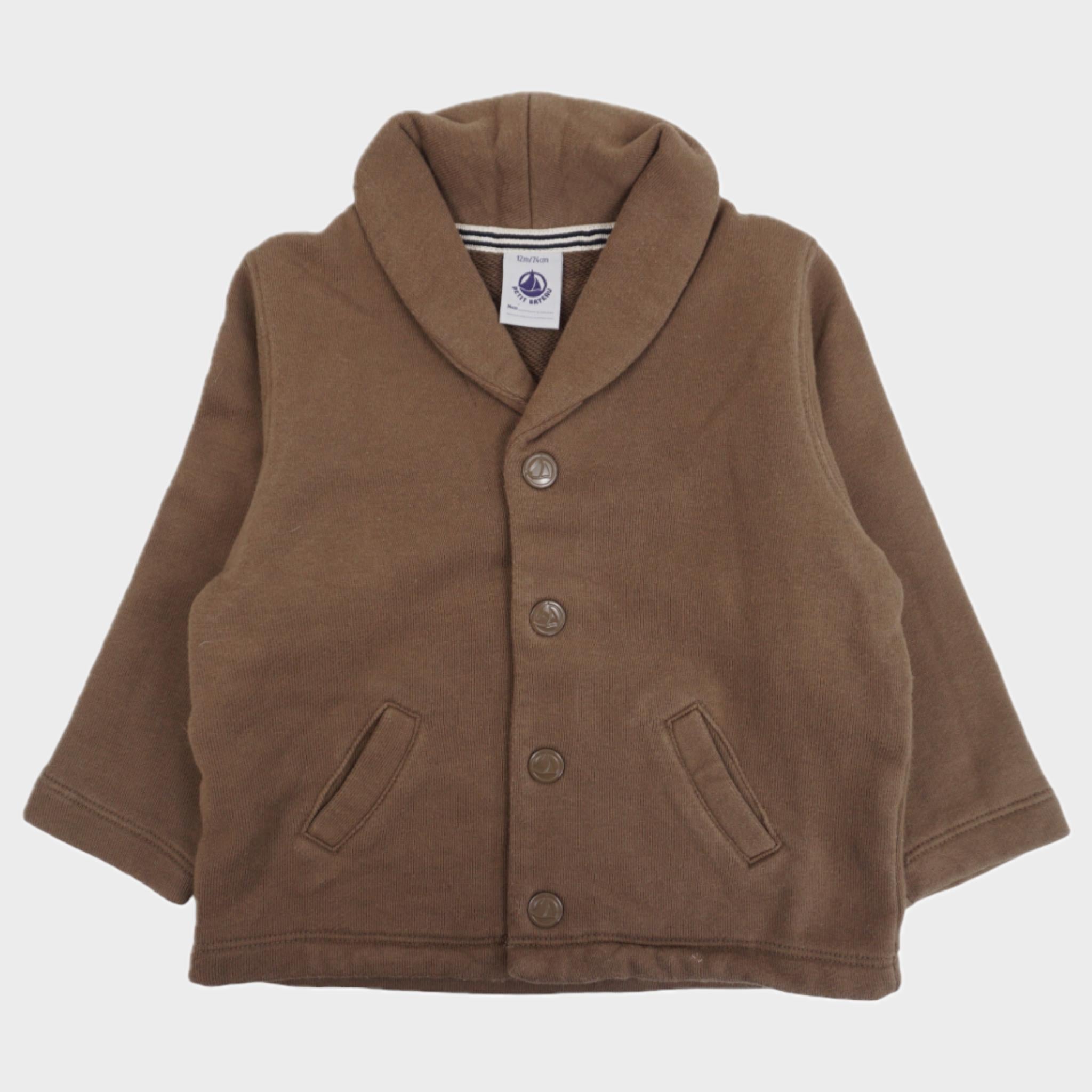 Gilet Marron - 12 mois