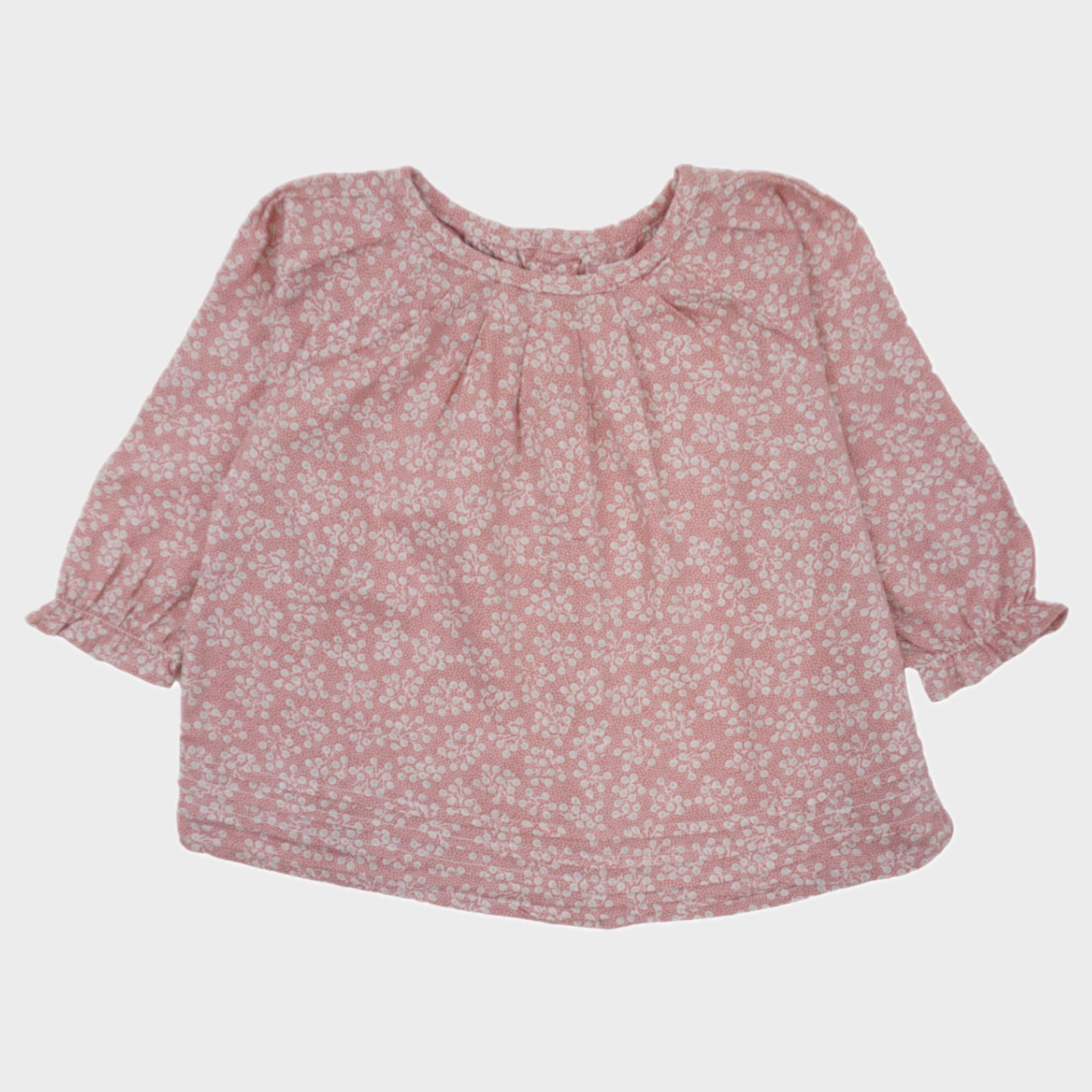 Blouse Rose - 6 mois
