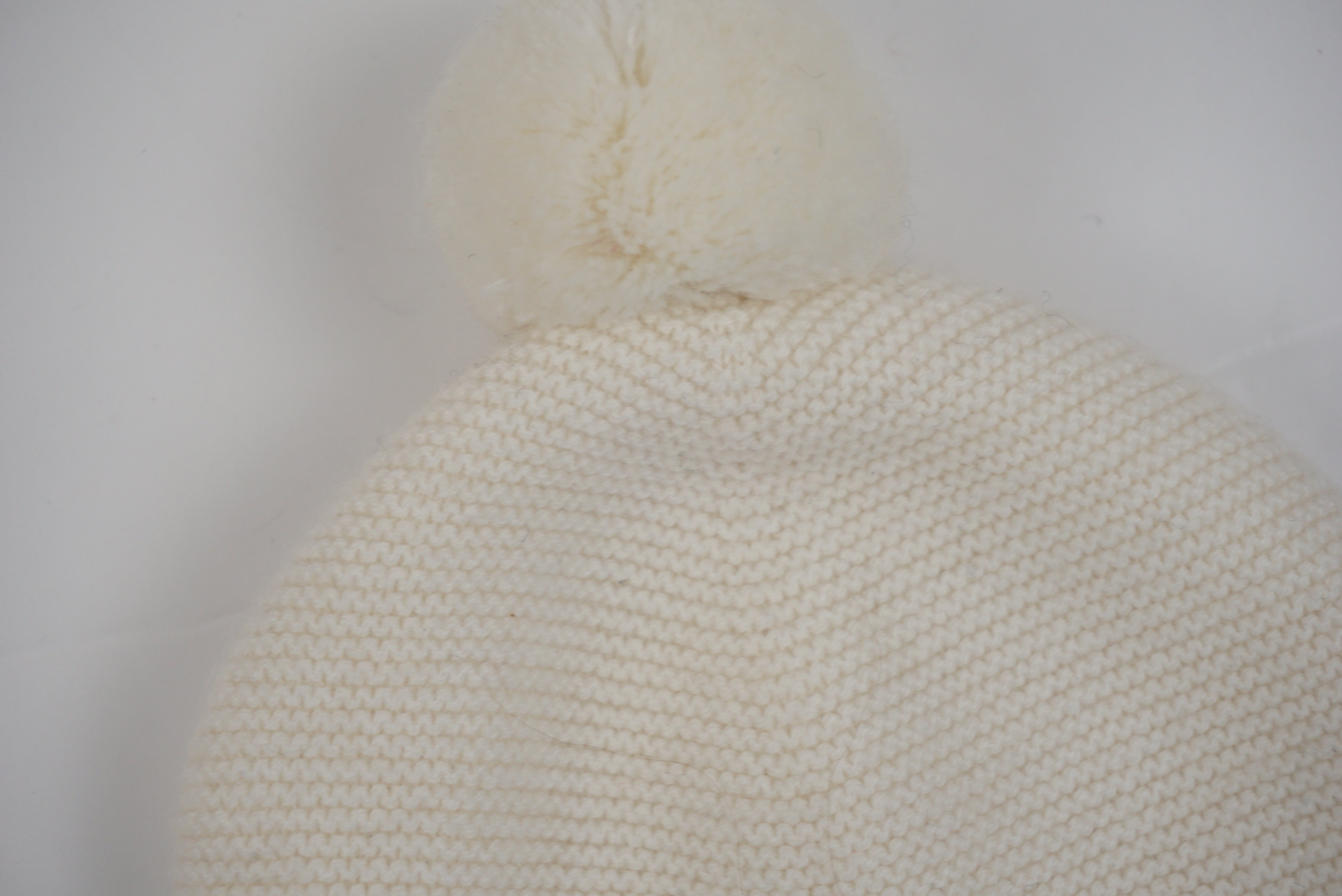 Bonnet Ecru - 3 mois