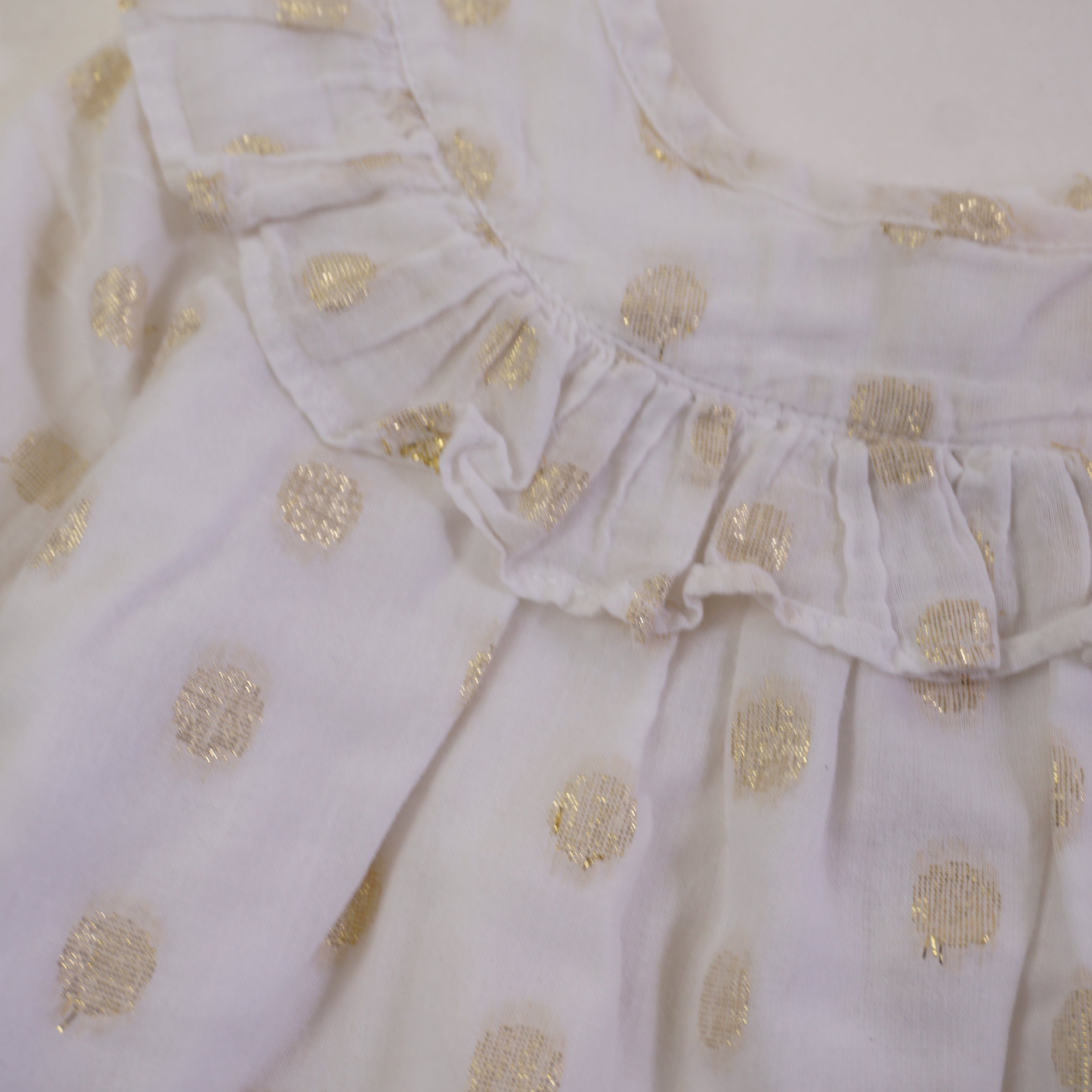 Blouse Blanc - 12 mois