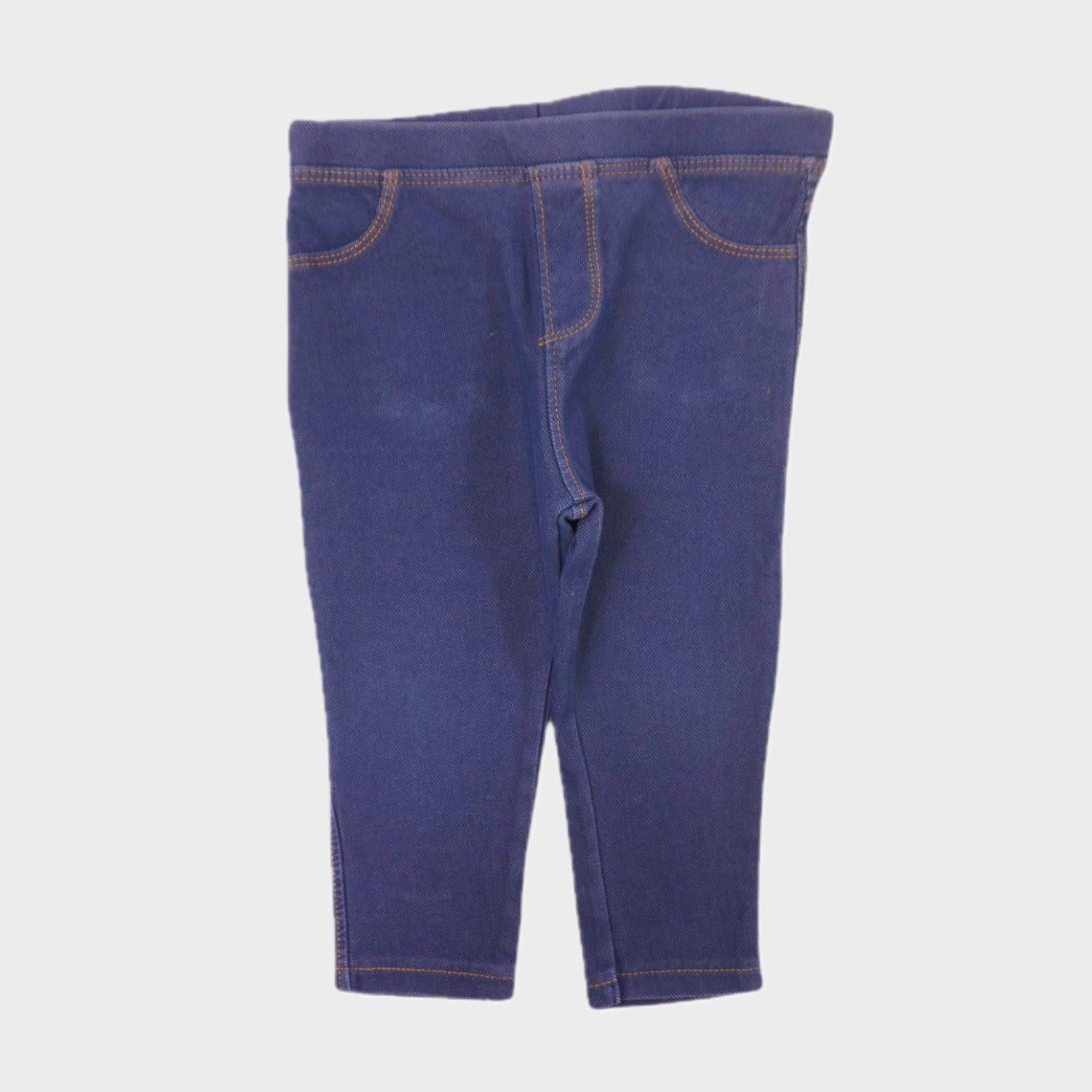 Jegging Bleu - 9/12 mois