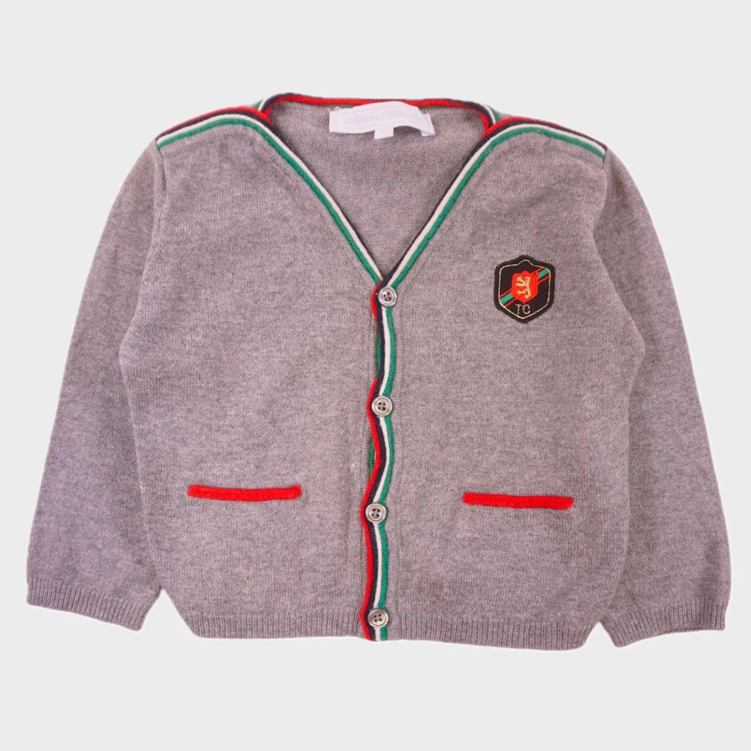 Gilet Gris - 18 mois