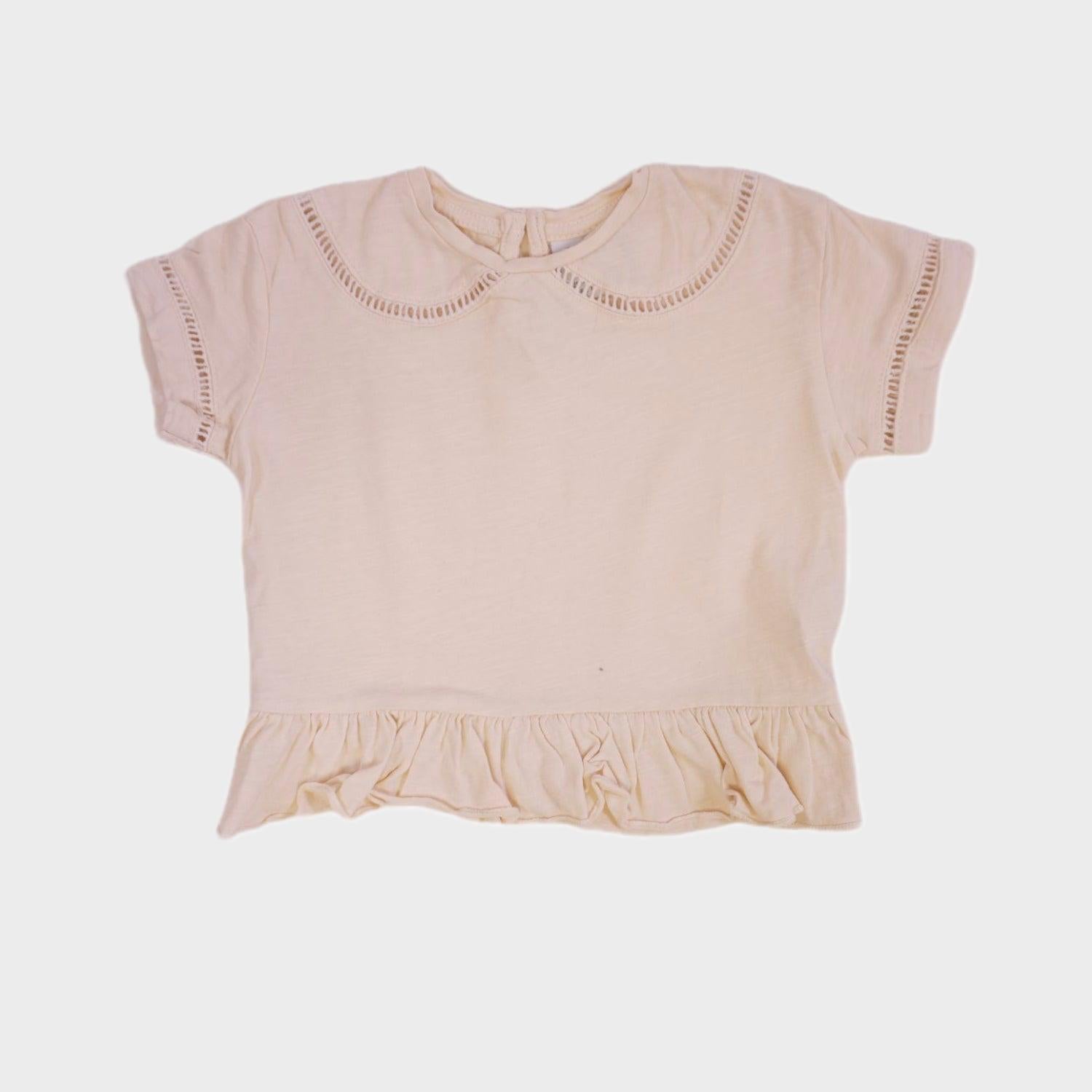 T-shirt Beige - 9/12 mois
