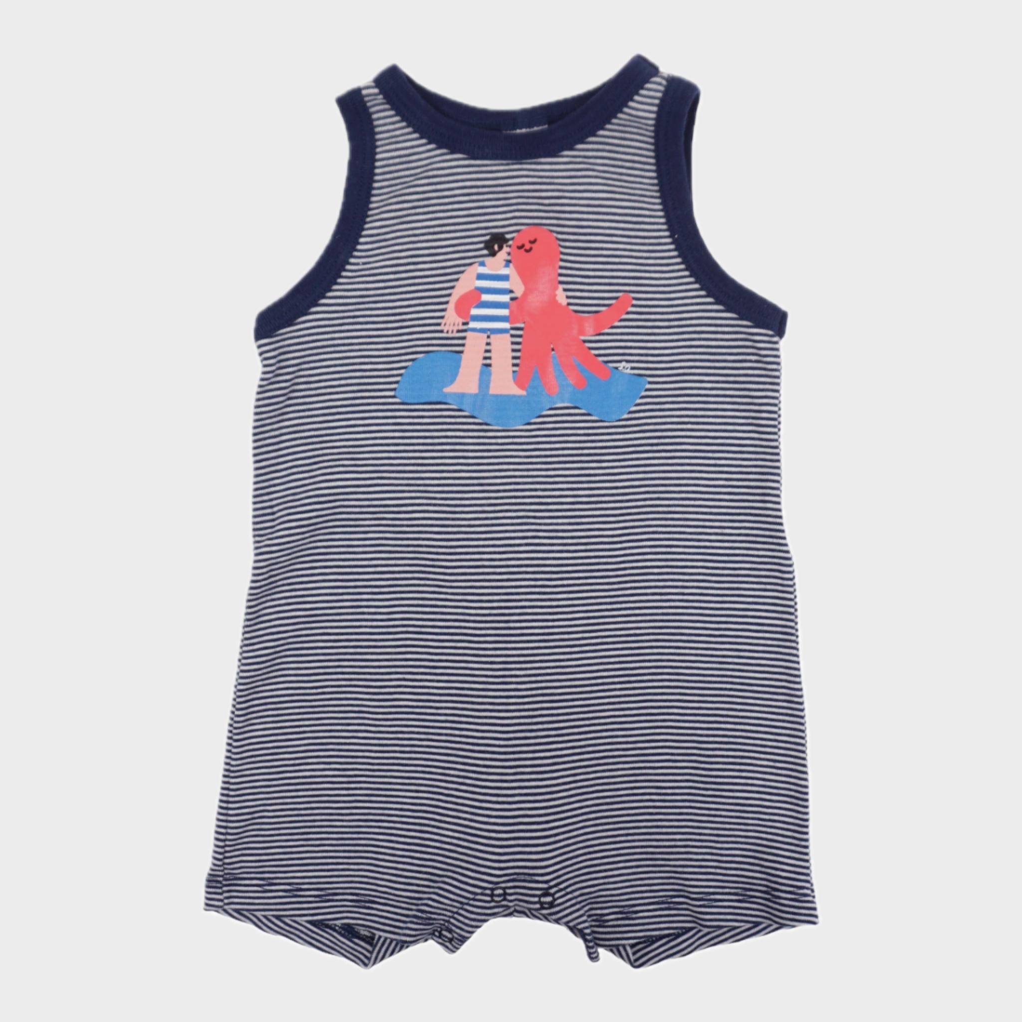 Combishort Multicolore - 6 mois