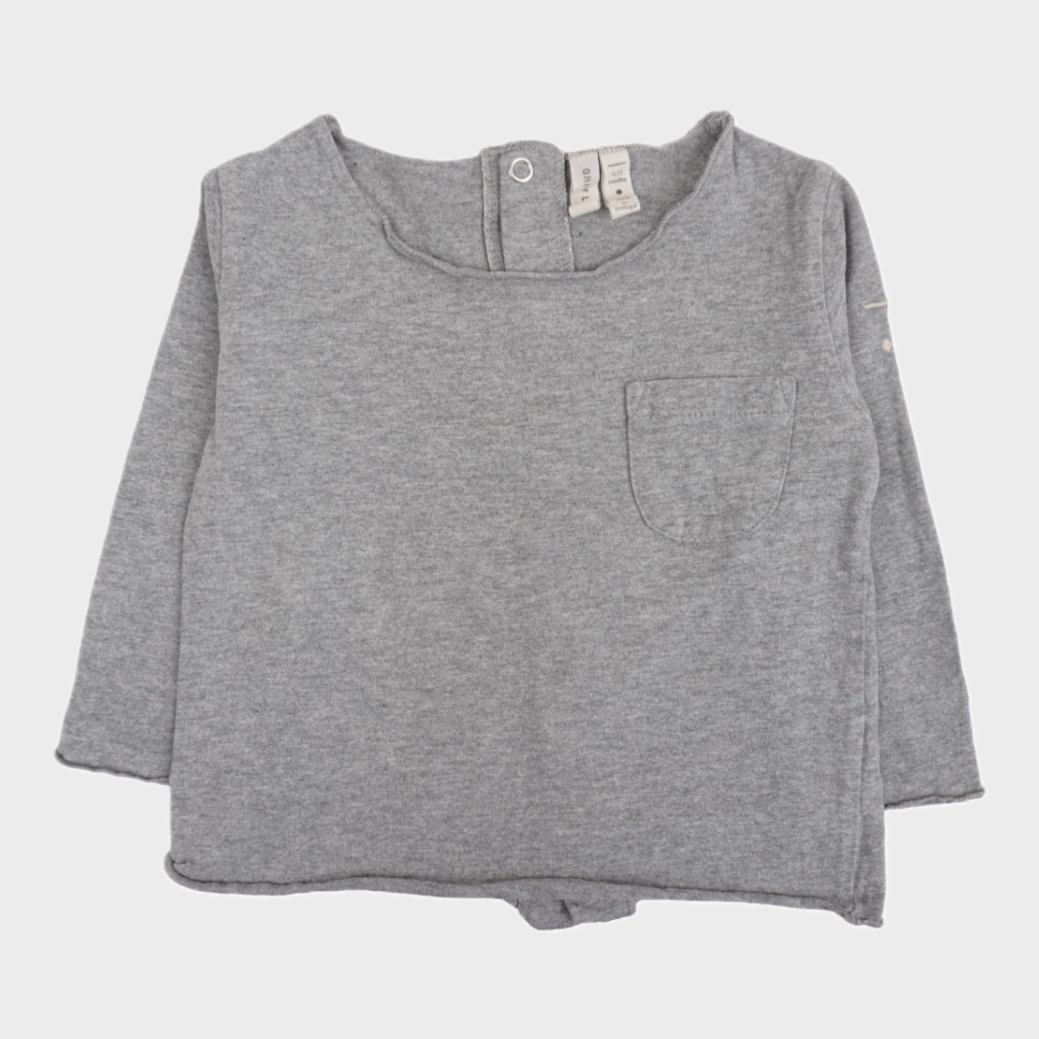 T-shirt Gris - 9/12 mois