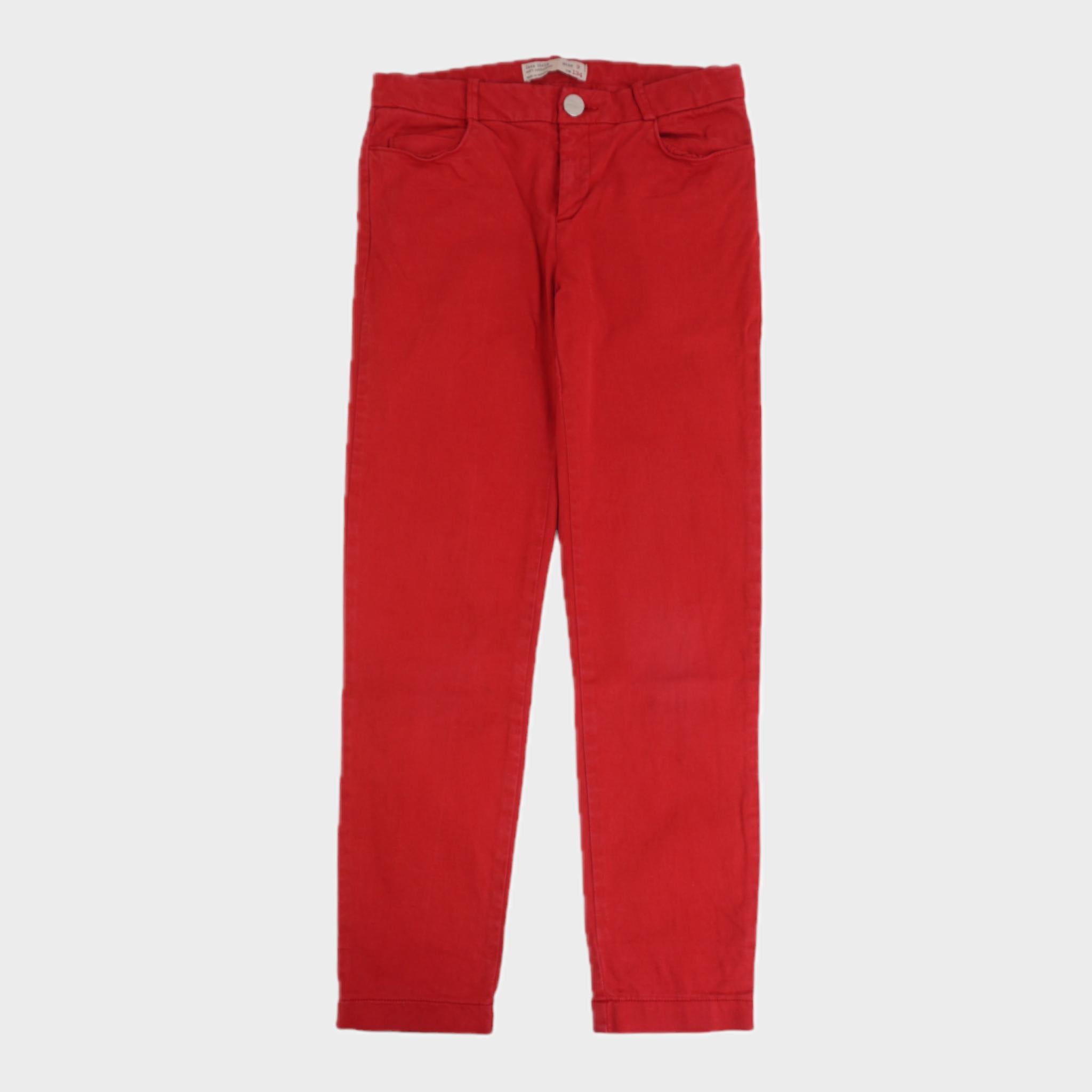 Pantalon Rouge - 9 ans