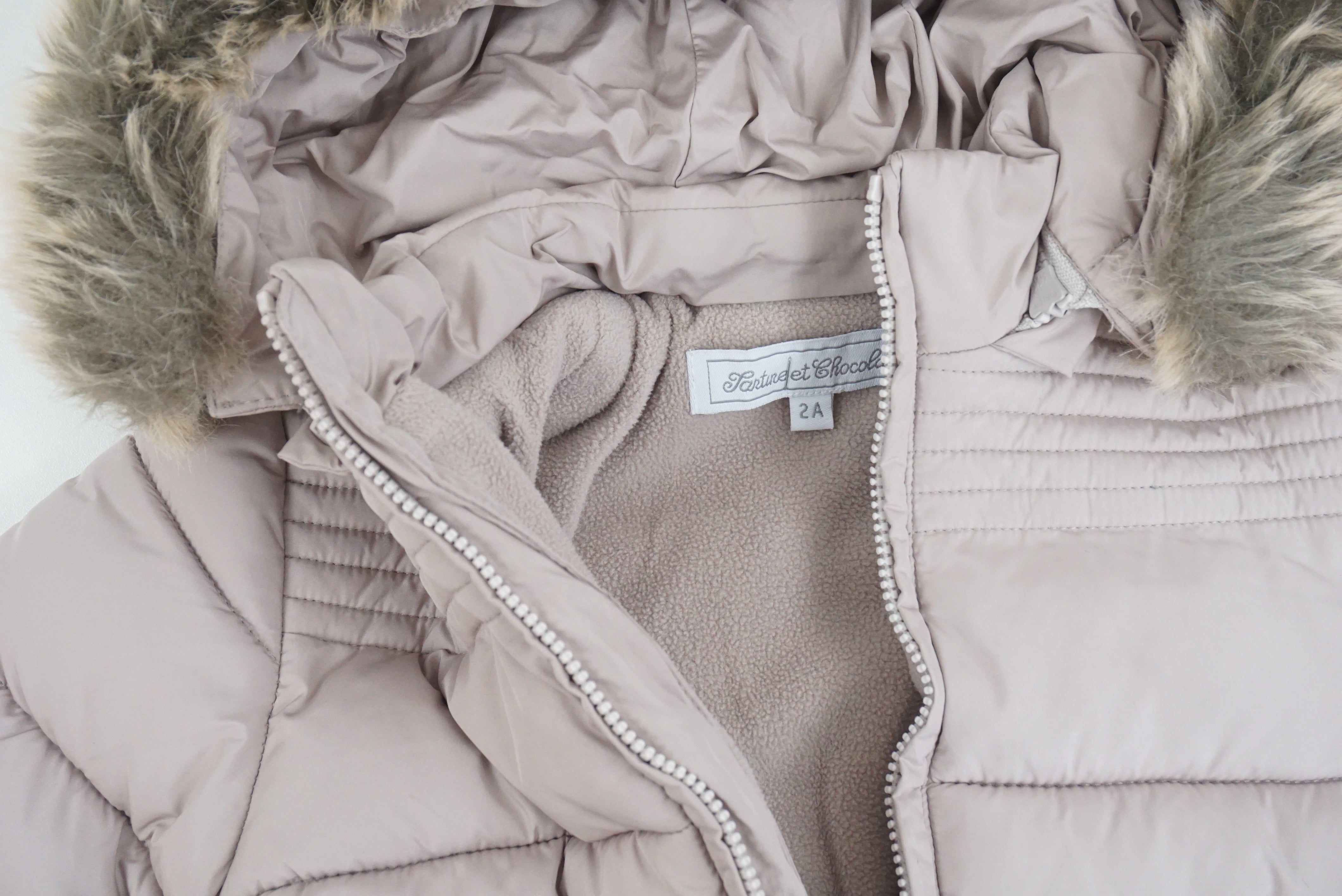 Doudoune Taupe - 2 ans