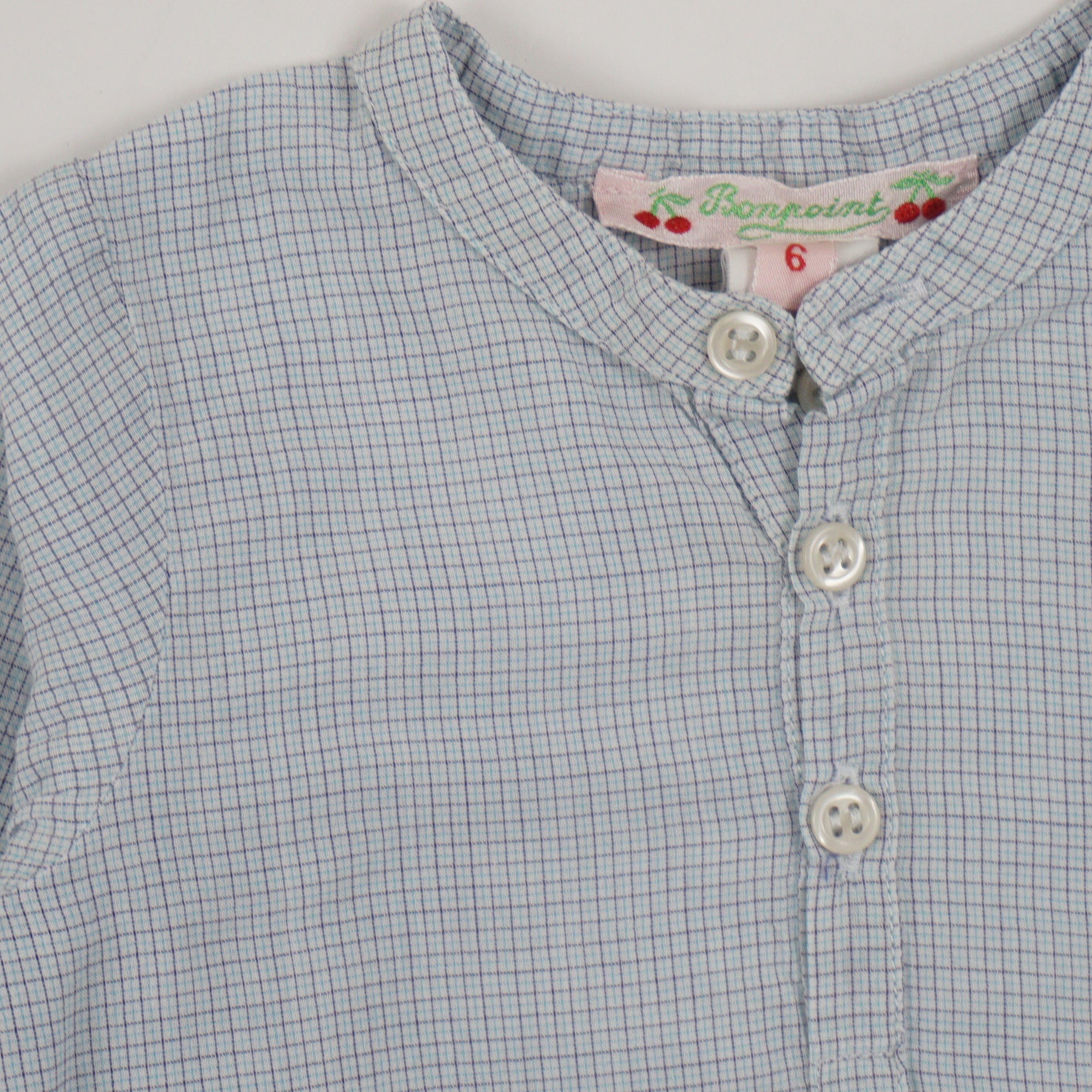 Blouse Bleu - 6 mois