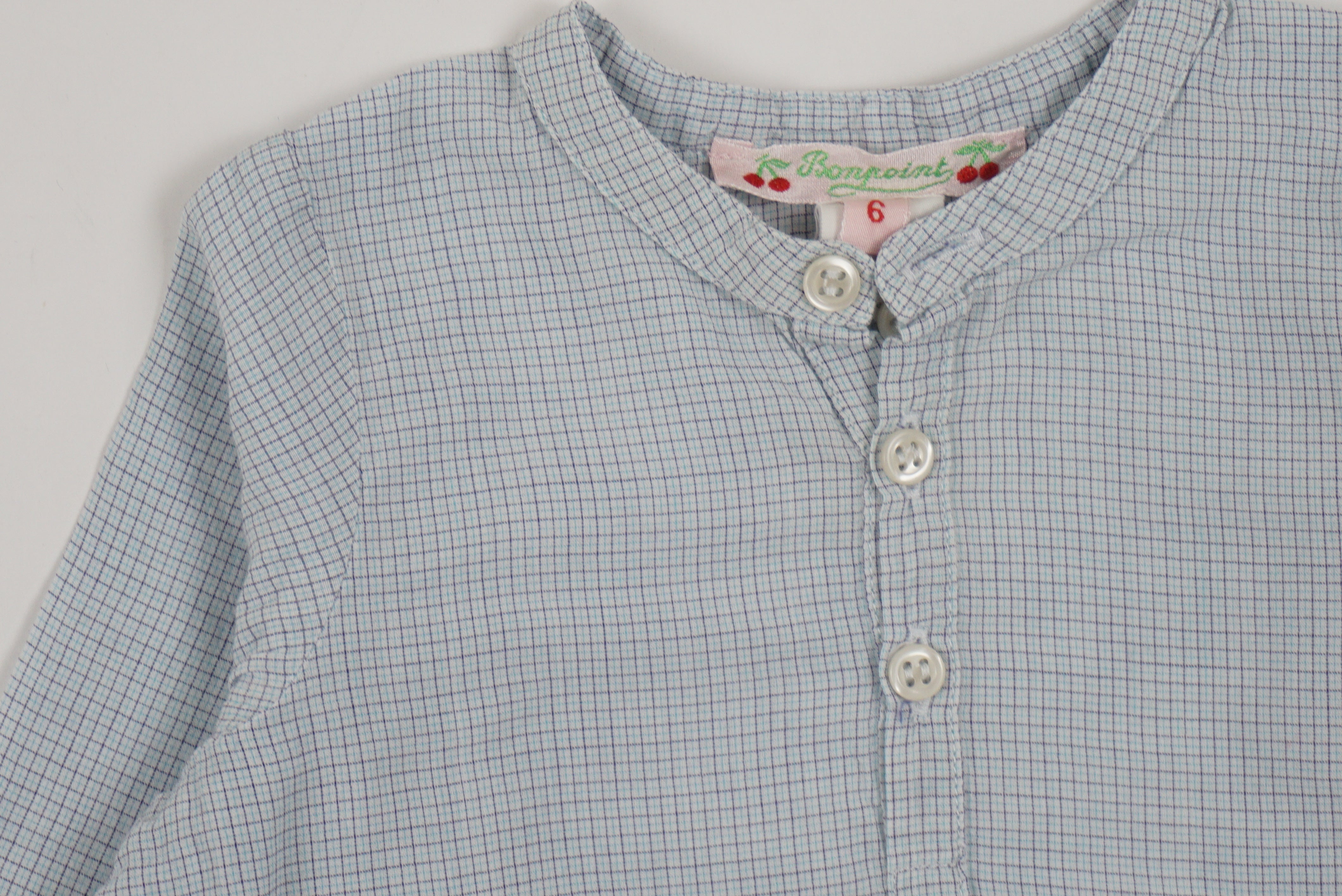 Blouse Bleu - 6 mois