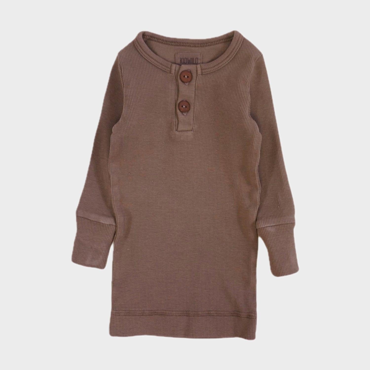 T-shirt Taupe - 3/6 mois
