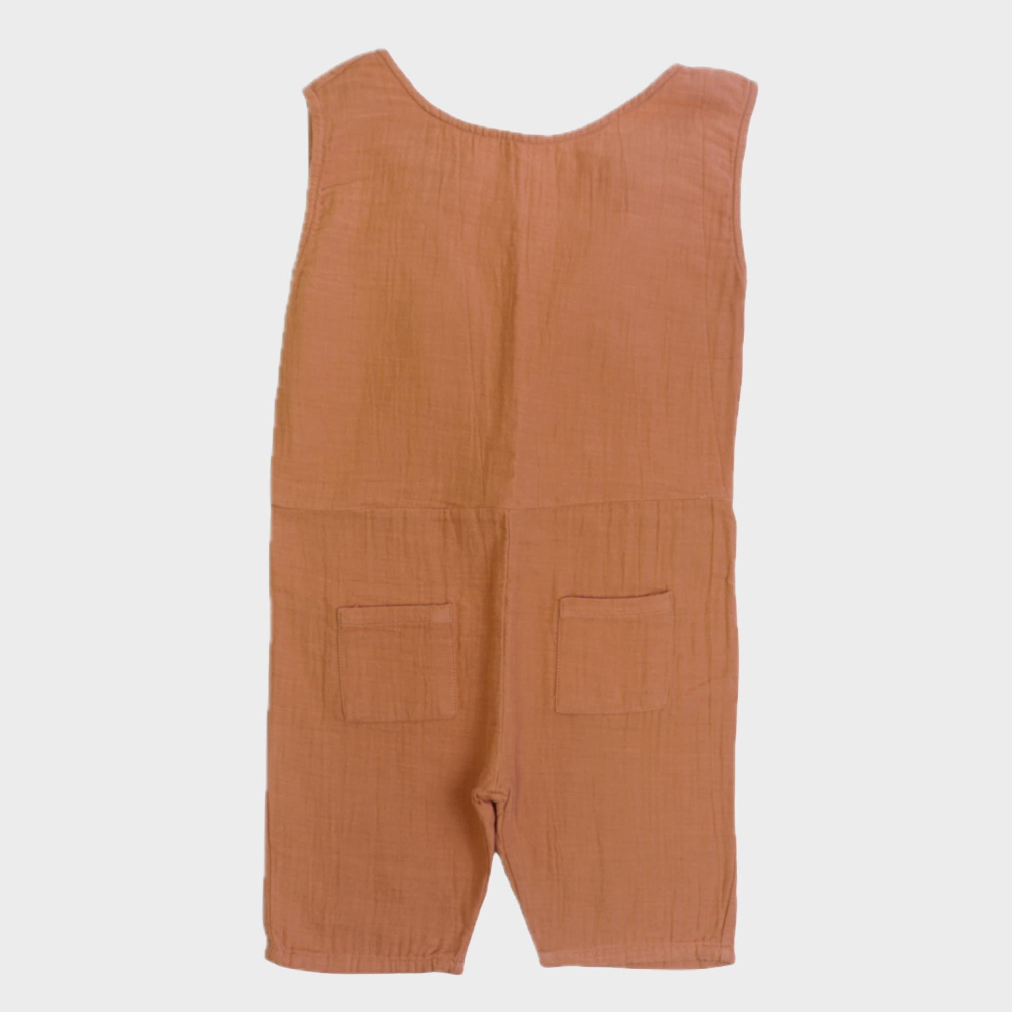 Combinaison Rouille - 6/12 mois