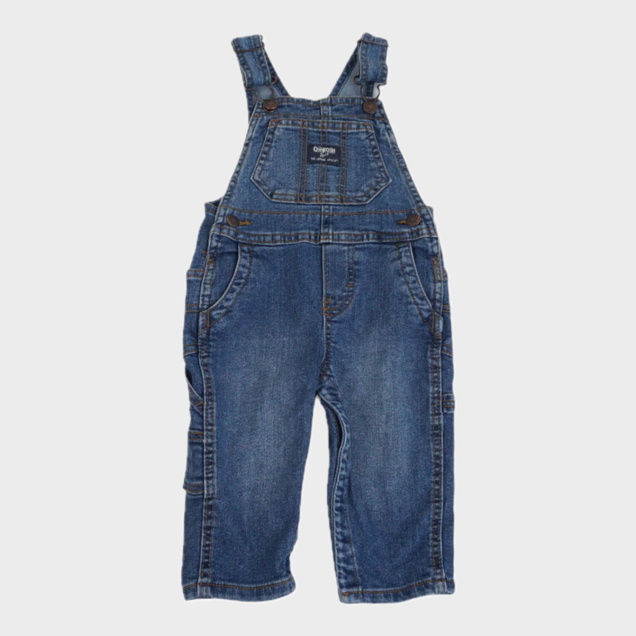 Salopette Bleu - 6 mois