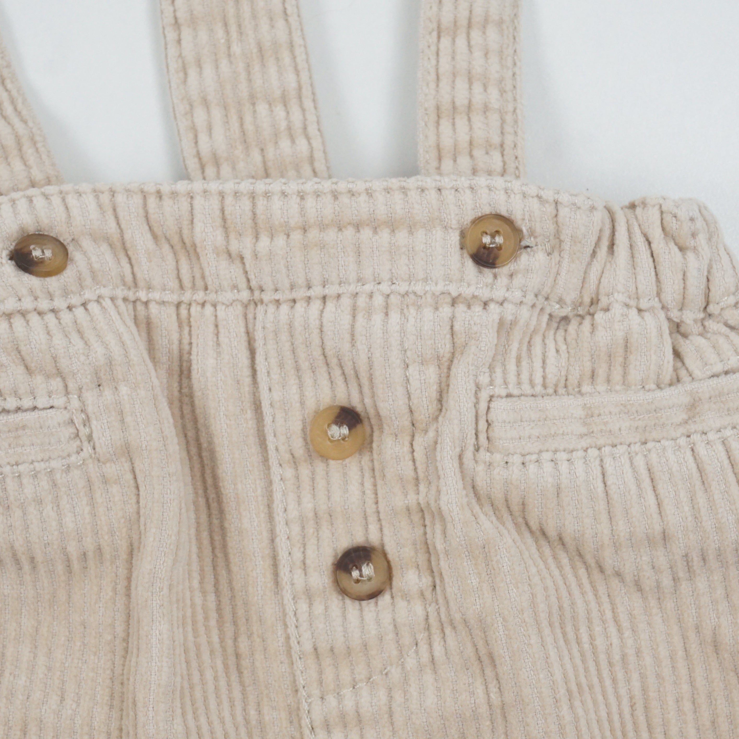 Bloomer à bretelles Beige - 3 mois