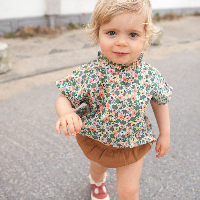 Blouse Vert - 6 mois (neuf)