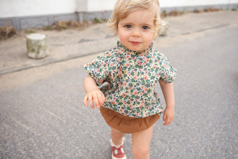 Blouse Vert - 6 mois (neuf)