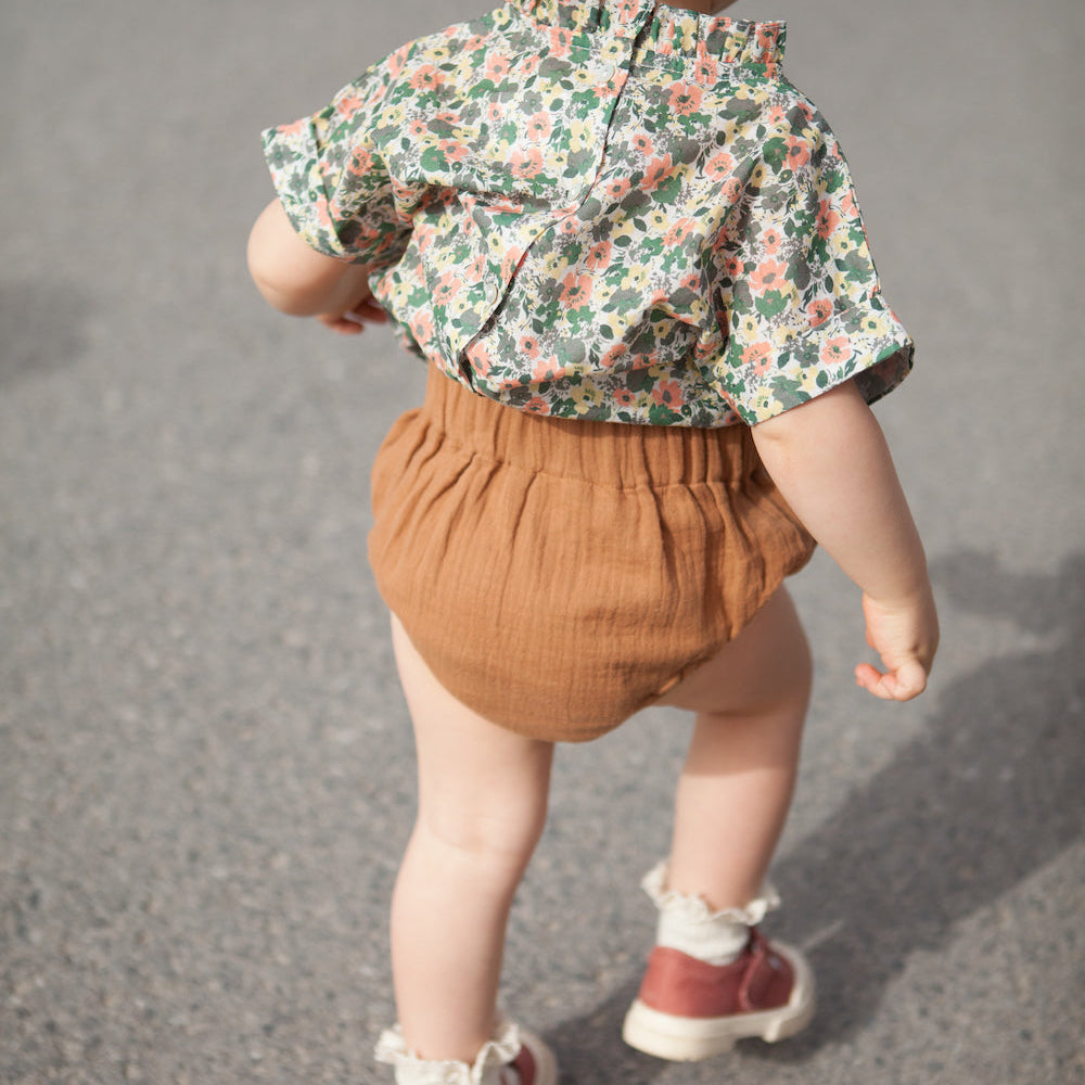 Blouse Vert - 6 mois (neuf)