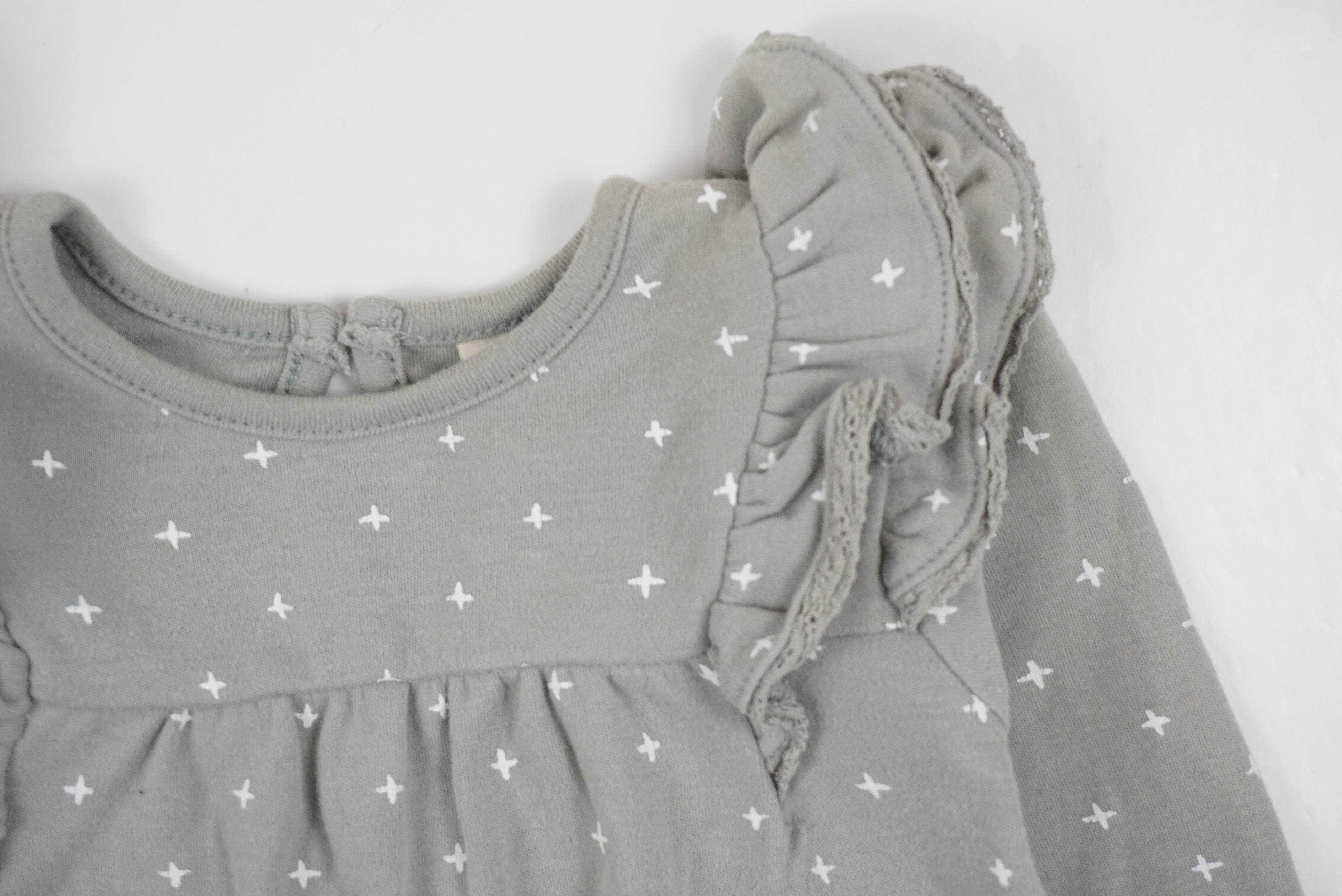 Robe Vert - 3/6 mois