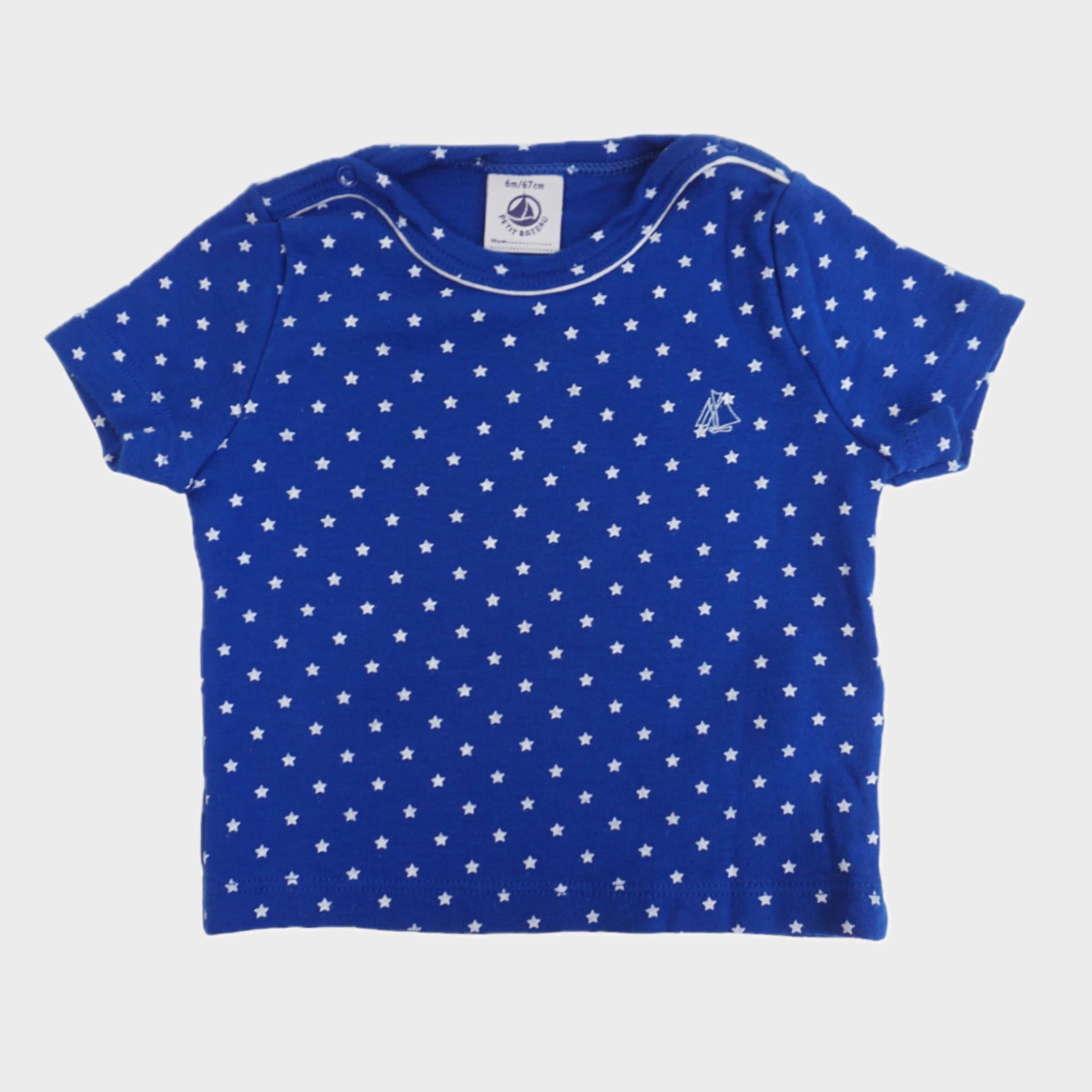 T-shirt Bleu - 6 mois