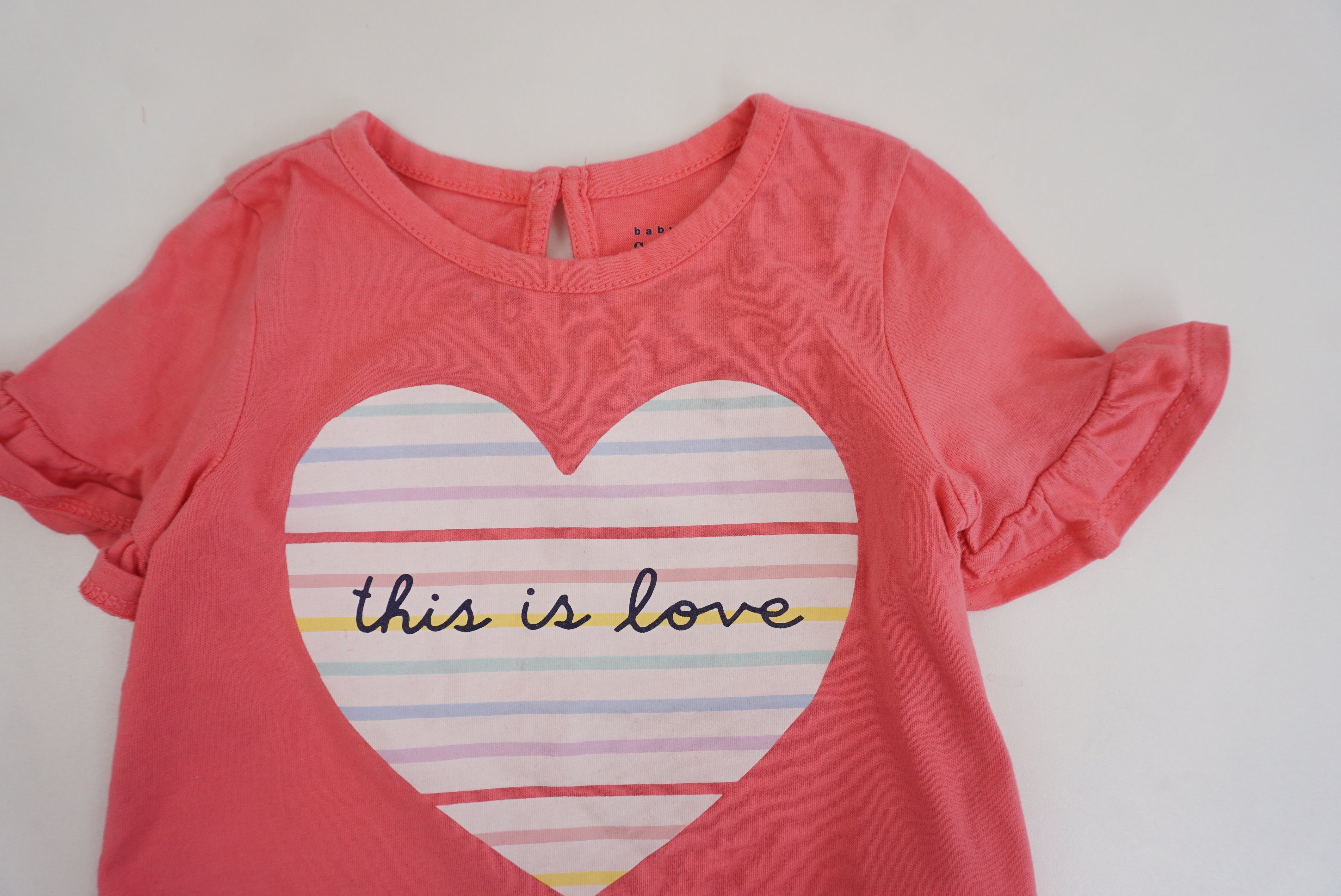 T-shirt Rose - 12/18 mois