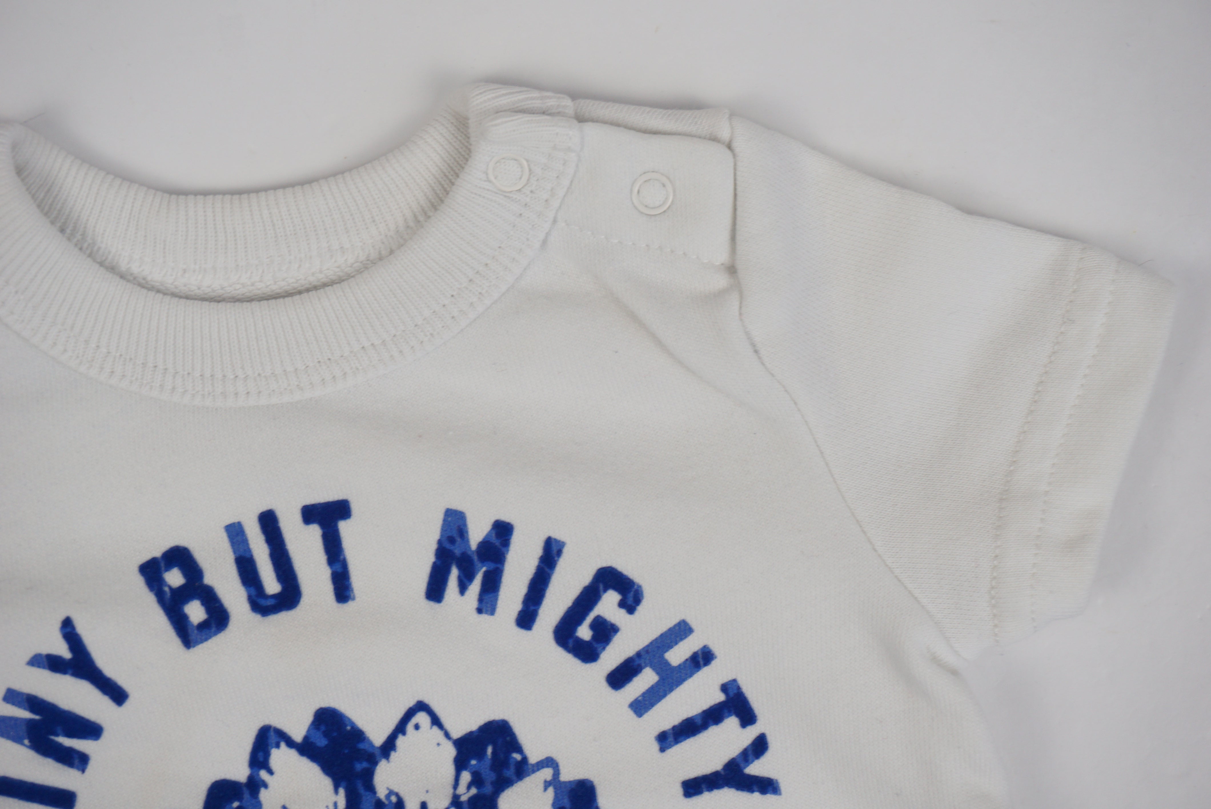 Combishort Blanc - 3/6 mois