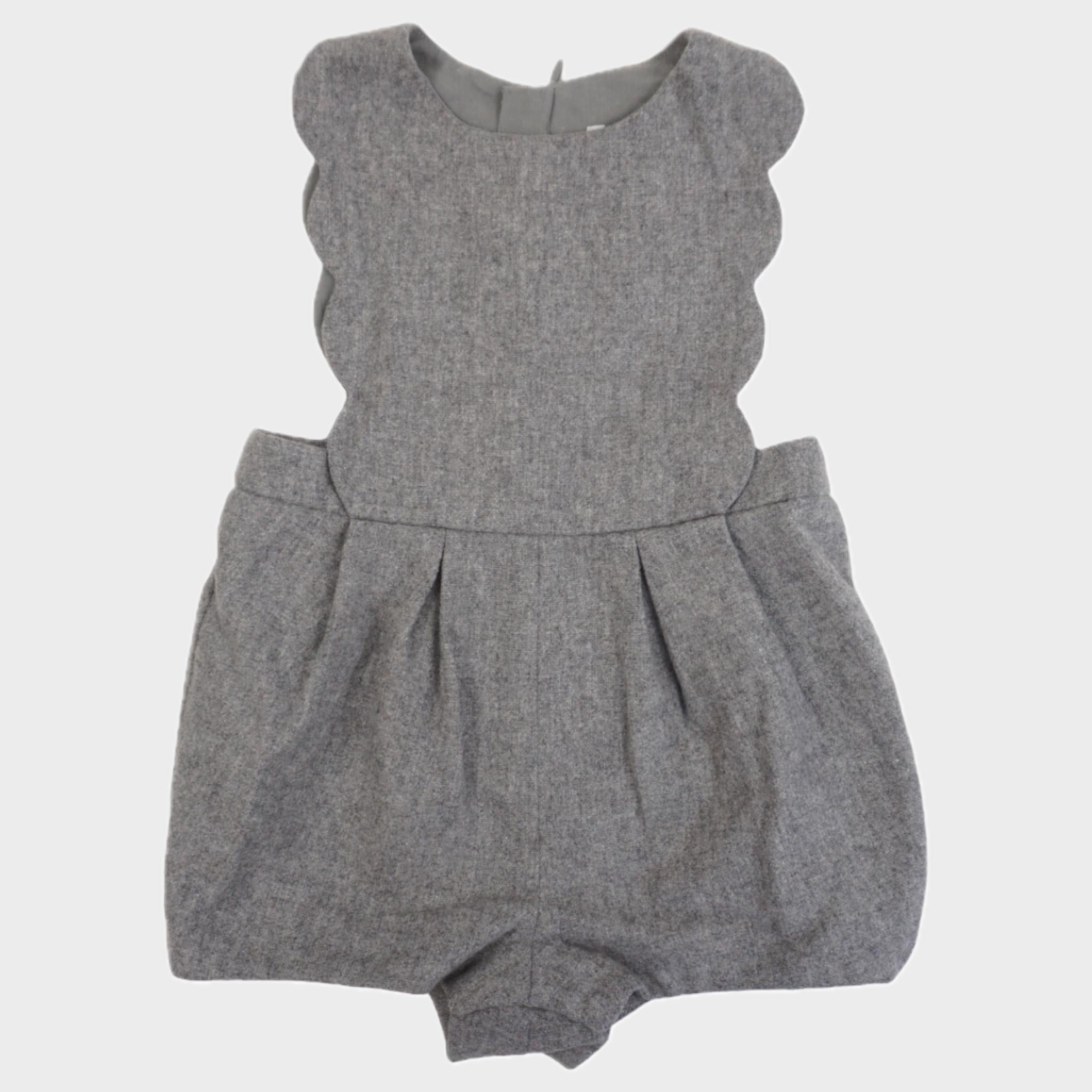 Combishort Gris - 12 mois