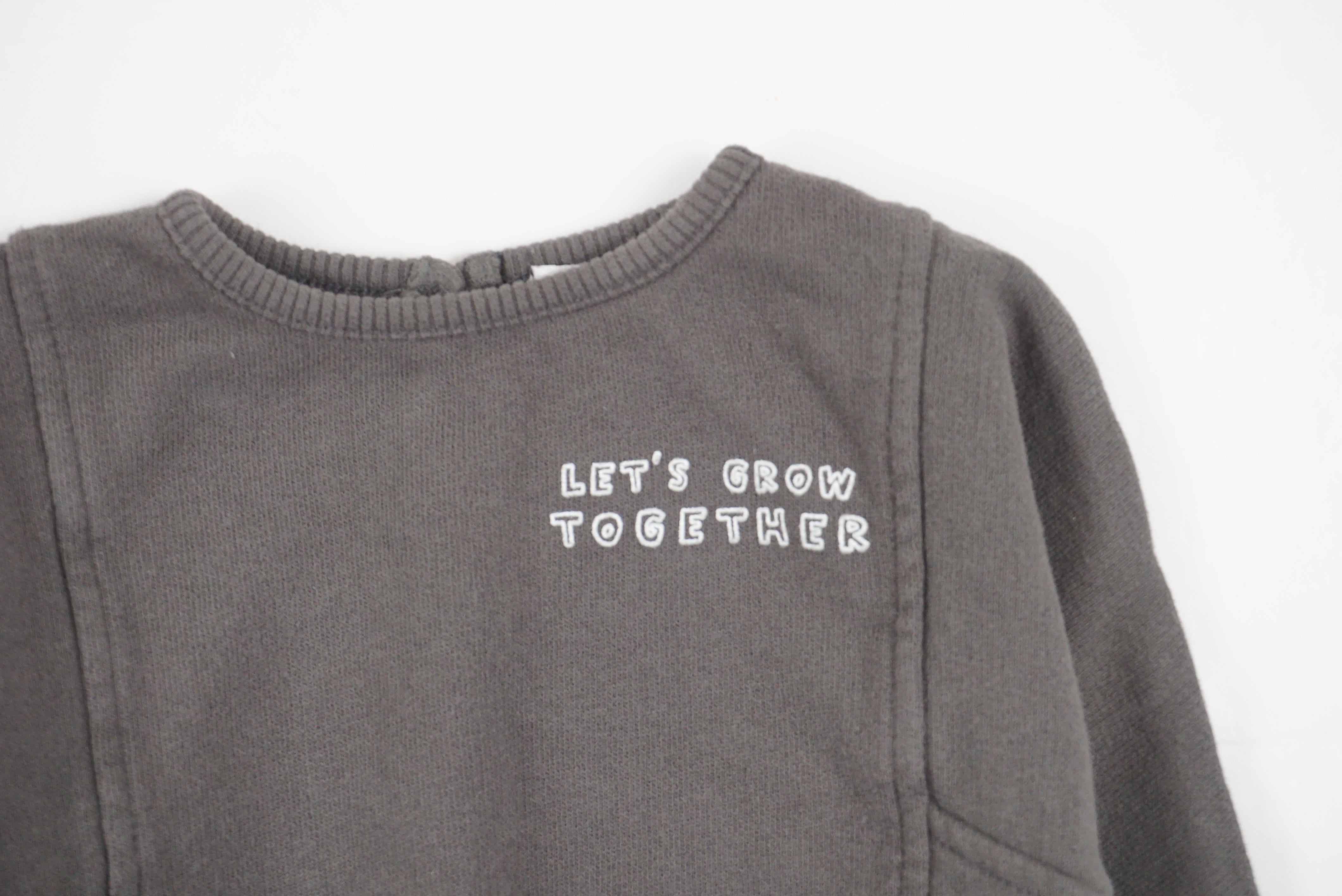 Sweat Marron - 1/3 mois